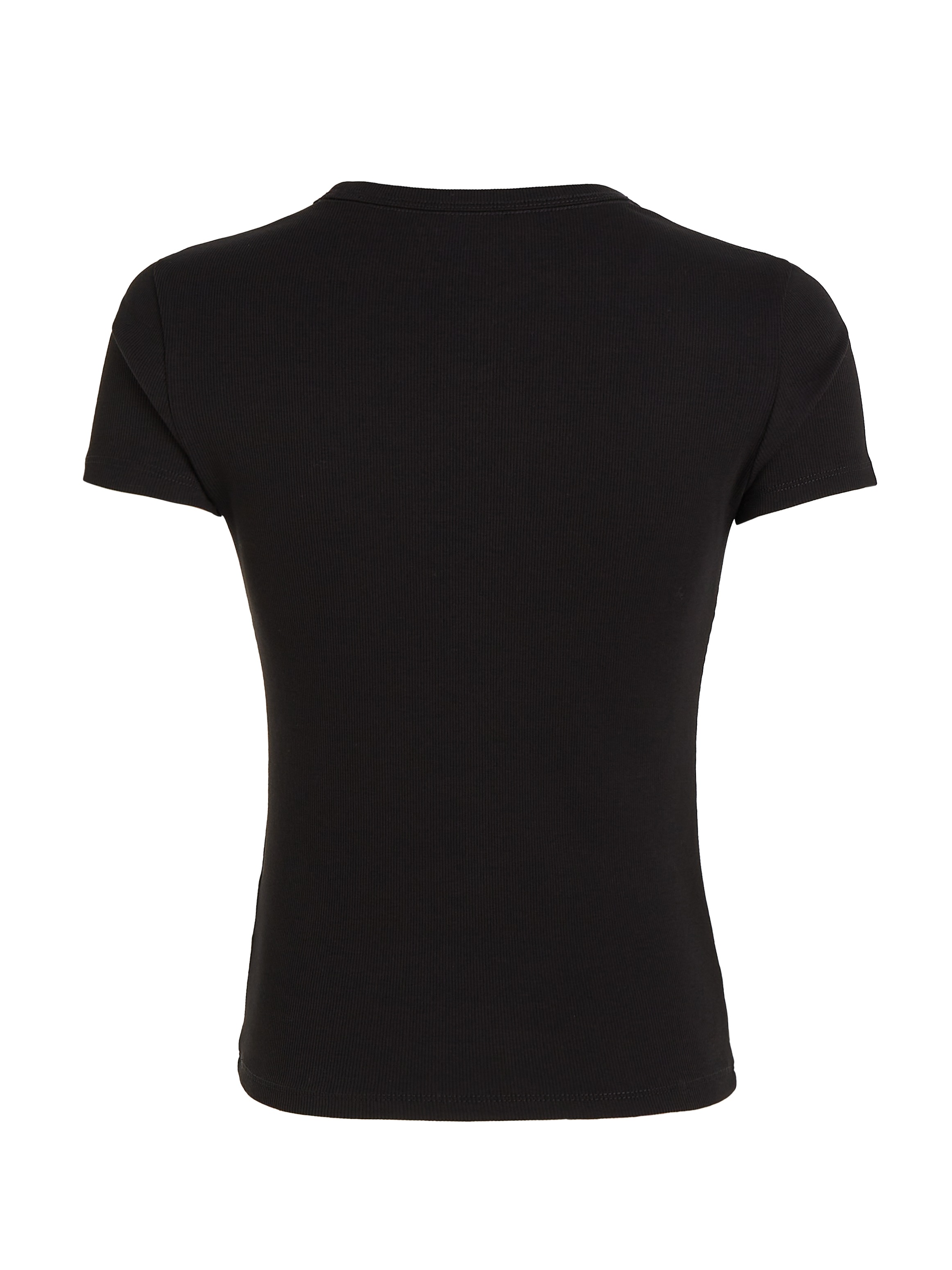 Tommy Jeans Curve T-Shirt »Slim Essential Rib«, Große Größen