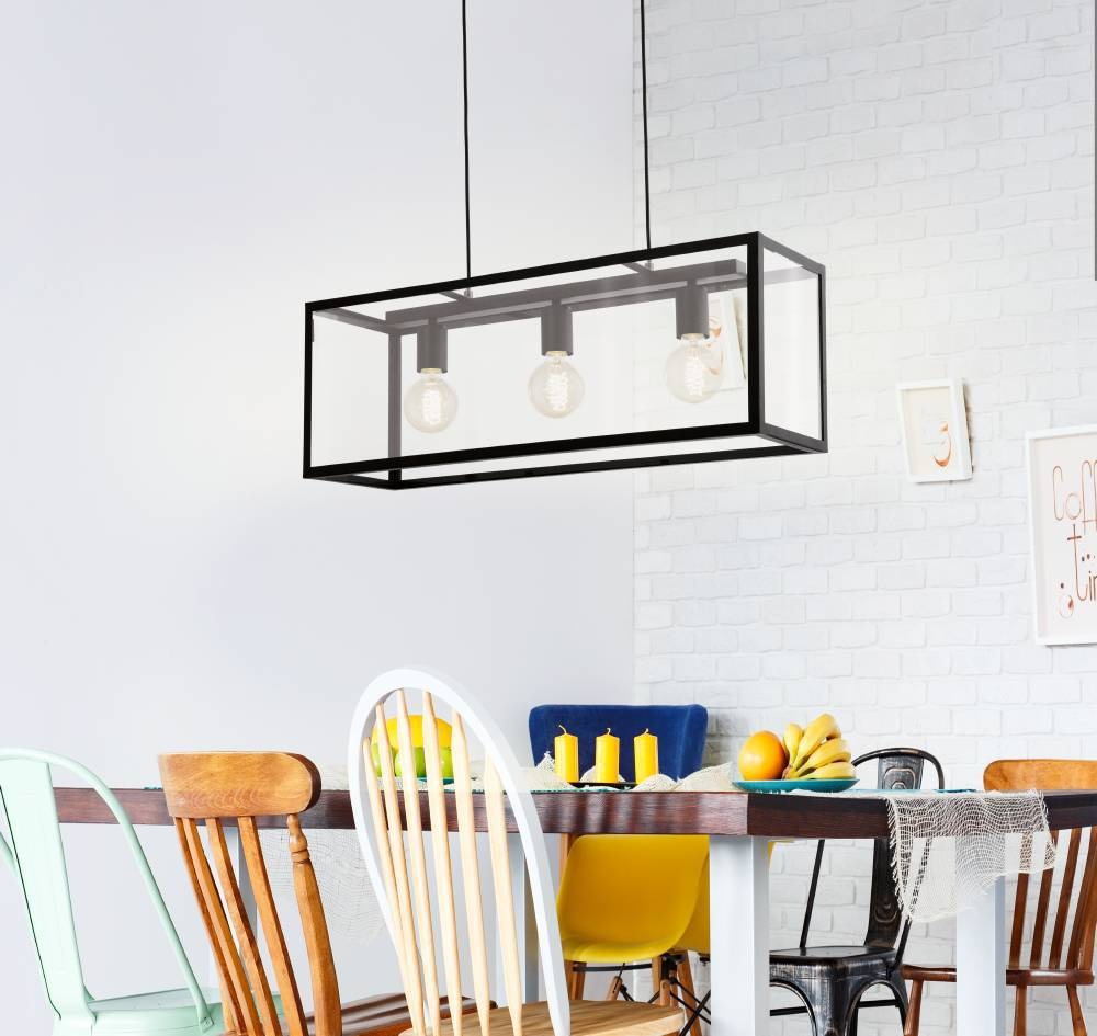 EGLO Hängeleuchte »CHARTERHOUSE« E27 1 Stk. Pendelleuchte, Hängeleuchte aus günstig online kaufen