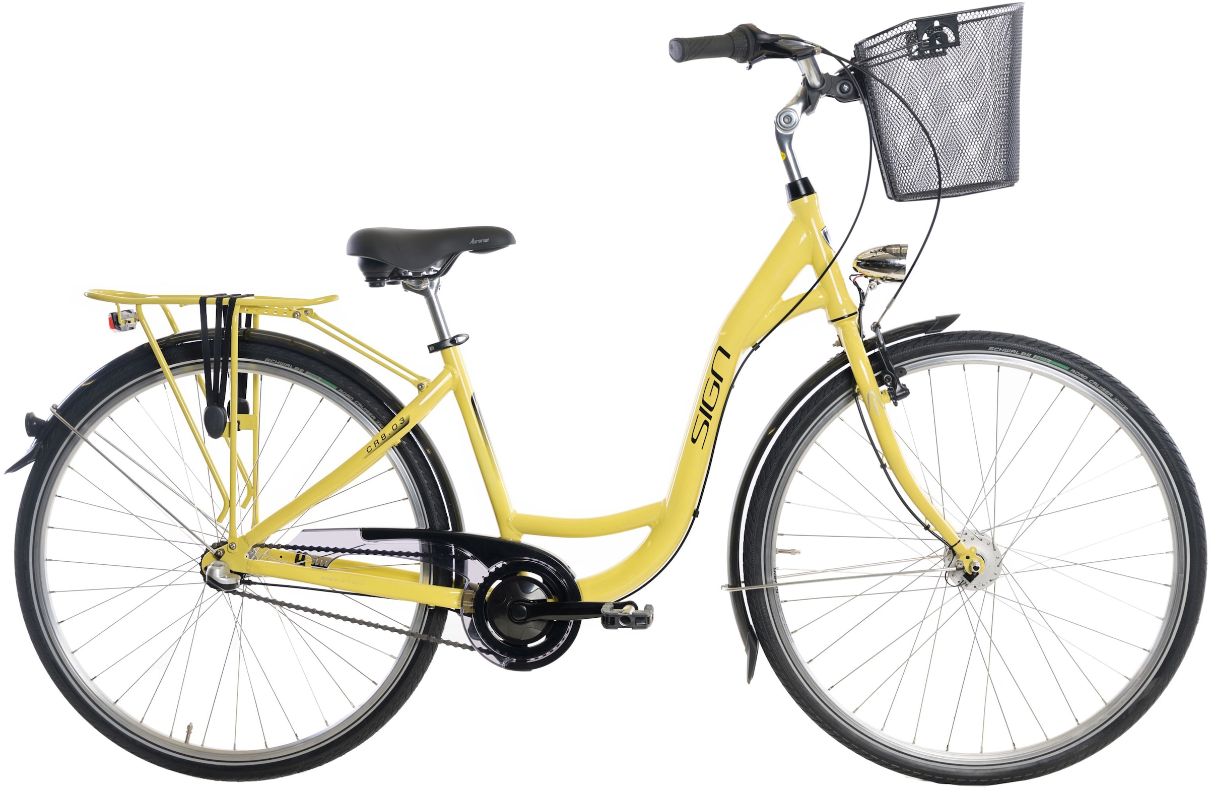 Bild von SIGN Cityrad, 3 Gang, Shimano, NEXUS SG-3C41 Schaltwerk, für Damen und Herren