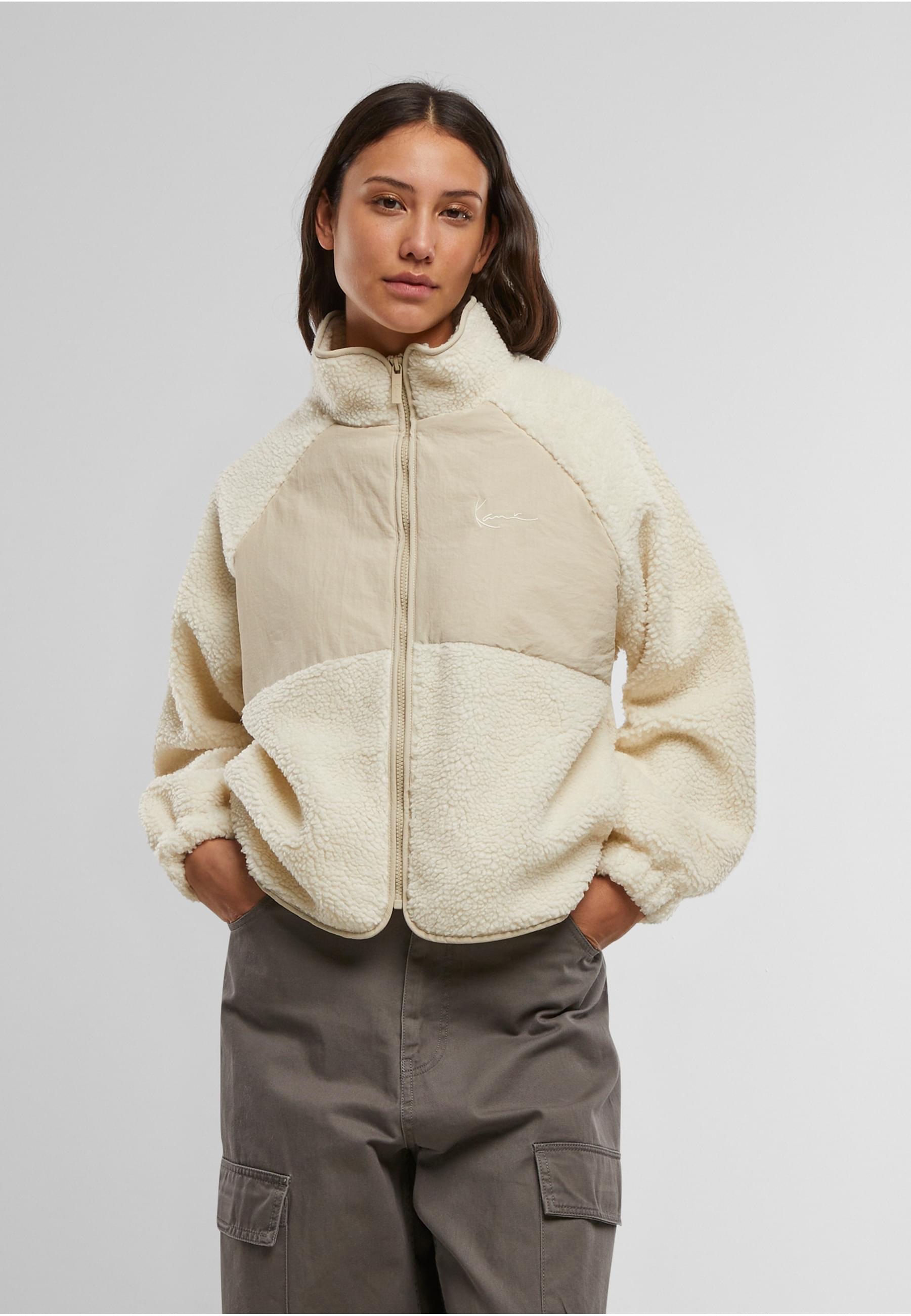 Karl Kani Trainingsjacke »Karl Kani Chest Signature Teddy Block Trackjacket« 1 Stk. tlg. ohne Kapuze