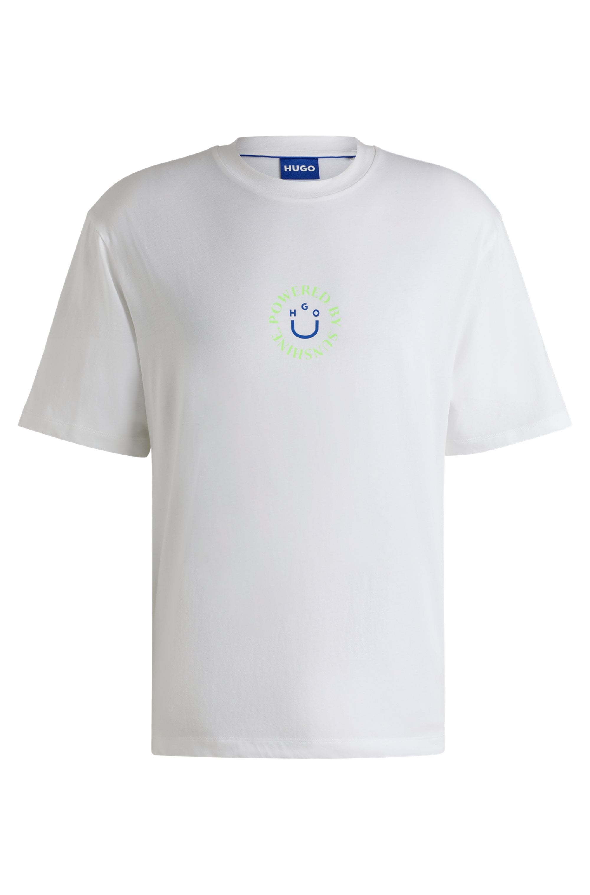 HUGO Blue T-Shirt »Napoka«, Unisex, mit Hugo-Rückendruck