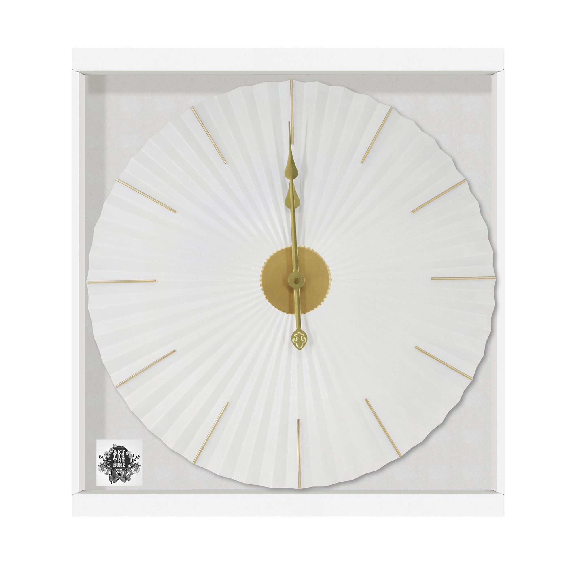 Art for the home Wanduhr »Origami«