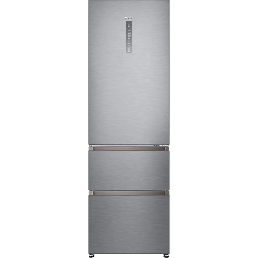 Haier Kühl-/Gefrierkombination »HTR5619ENMG«, HTR5619ENMG, 190,5 cm hoch, 59,5 cm breit