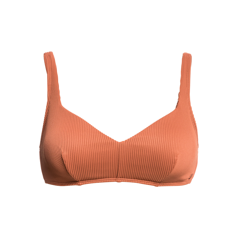 ROXY Triangel-Bikini-Top »Love The Sun Ray« Rustic Brown M - Cup B Cup B M Stoff: Weicher, robuster, ,...