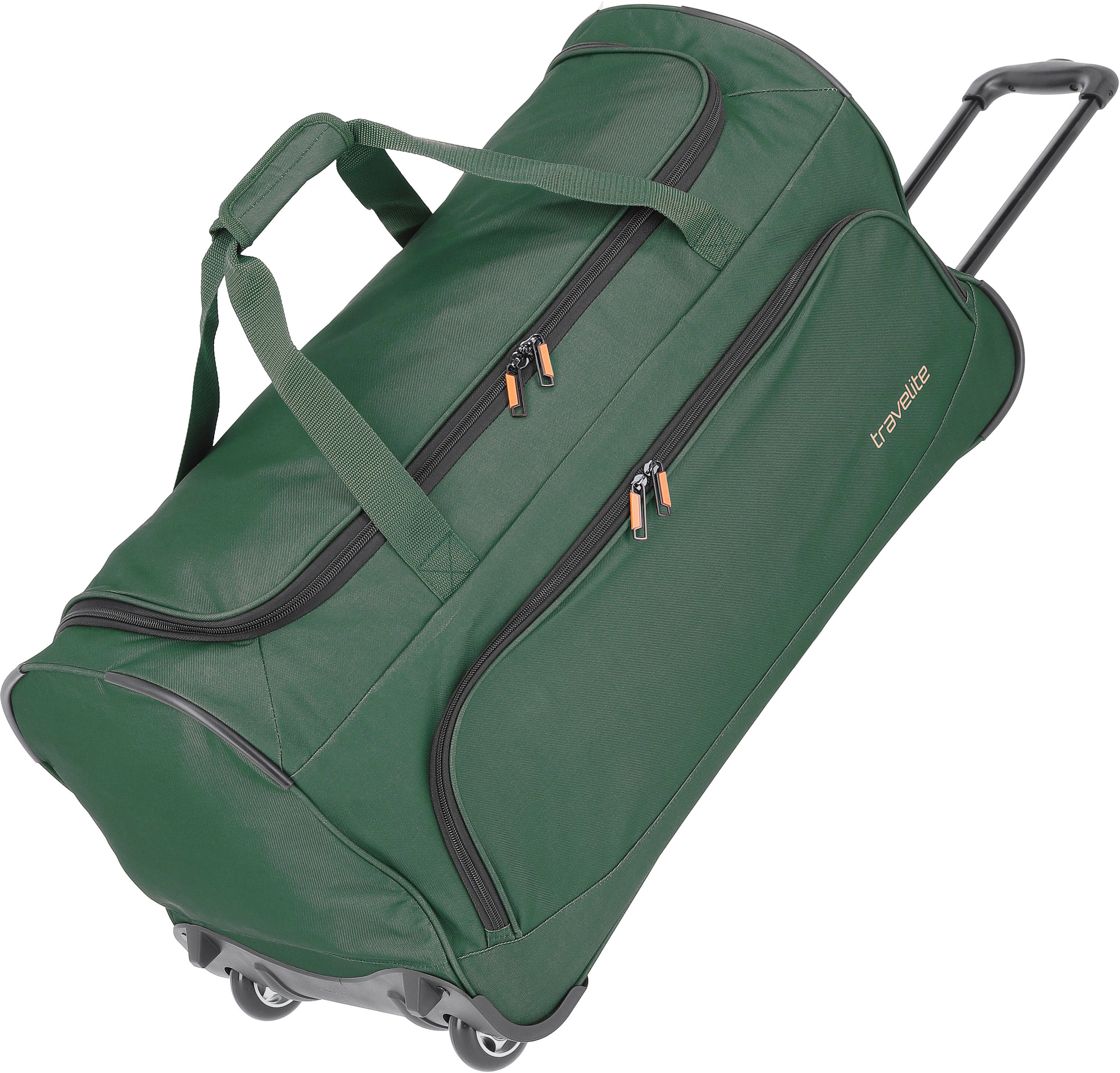 travelite Reisetasche »Basics Fresh, 71 cm, dunkelgrün«, mit Rollen online  bestellen