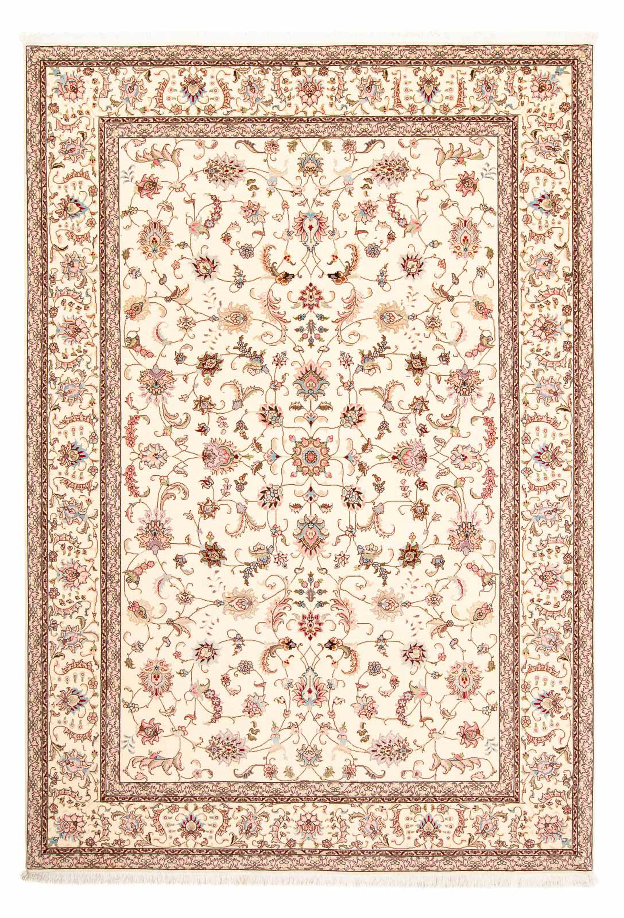 morgenland Orientteppich »Perser - Täbriz - Royal - 303 x 206 cm - beige«, günstig online kaufen