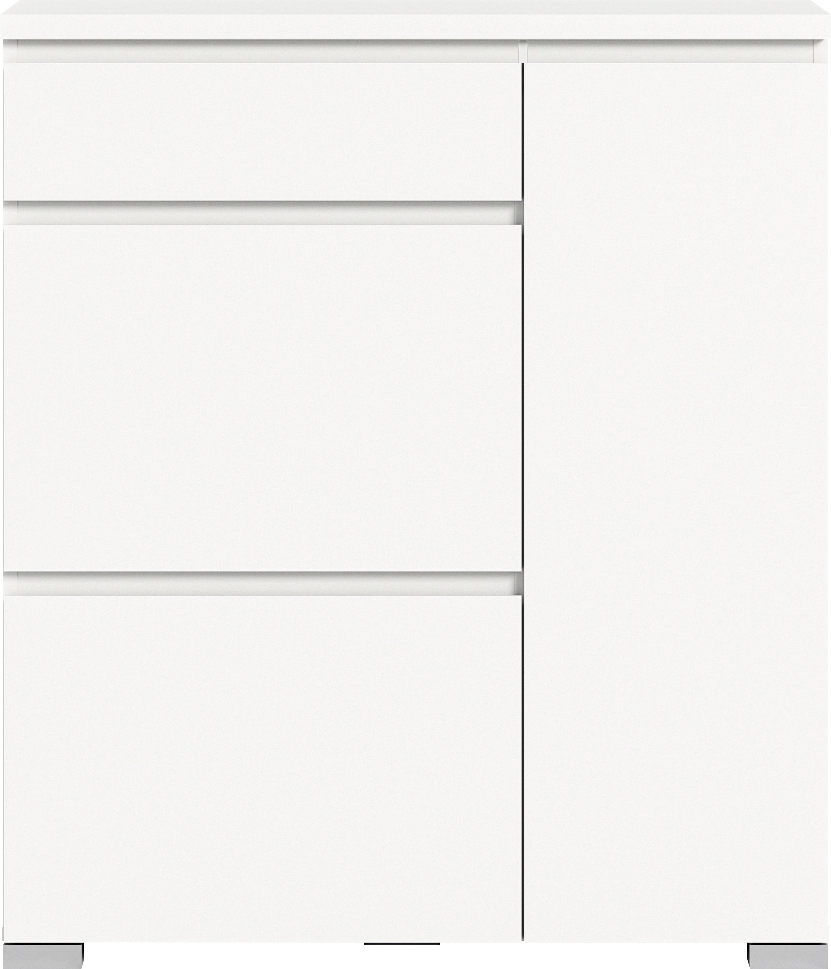 INOSIGN Schuhschrank »Skoskap, Tiefe 27cm, 2 Klappen mt Schuhwalze, 1 Schubkasten, 1 Tür«, Platz für 6 Schuhpaare, Schuhkipper, Schuhkommode, Schuhregal, Kommode
