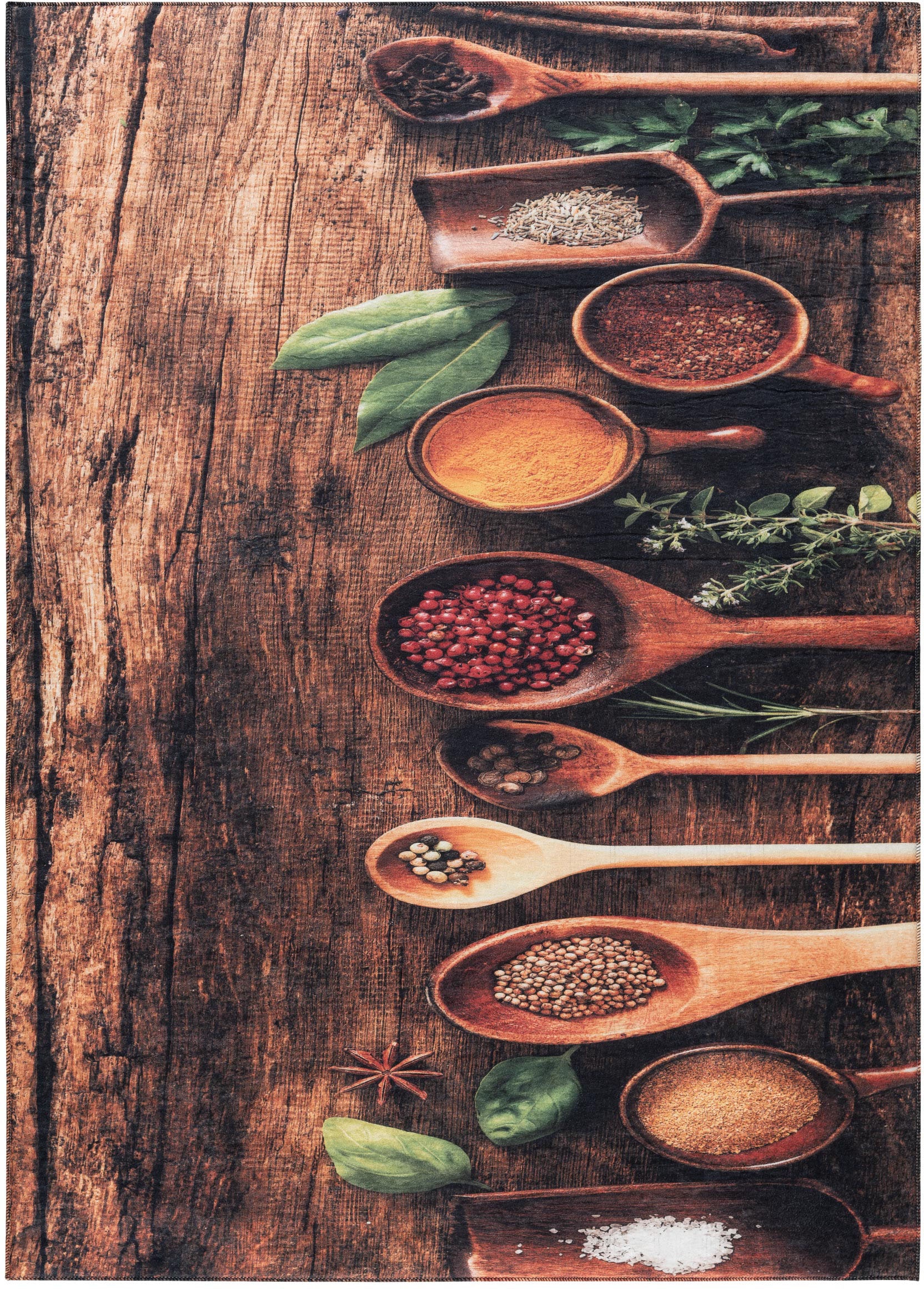 Sehrazat Teppich »Kitchen 3060«, rechteckig, 8 mm Höhe, waschbar, Flachgewebe, Läufer, rutschfest, Kurzflor, Pflegeleicht