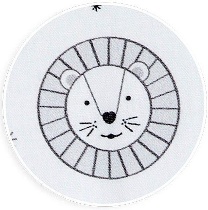 tiSsi® Bettnestchen »Maxi, grau Lion«, (2 tlg., Nestchen und Einlage), pass günstig online kaufen