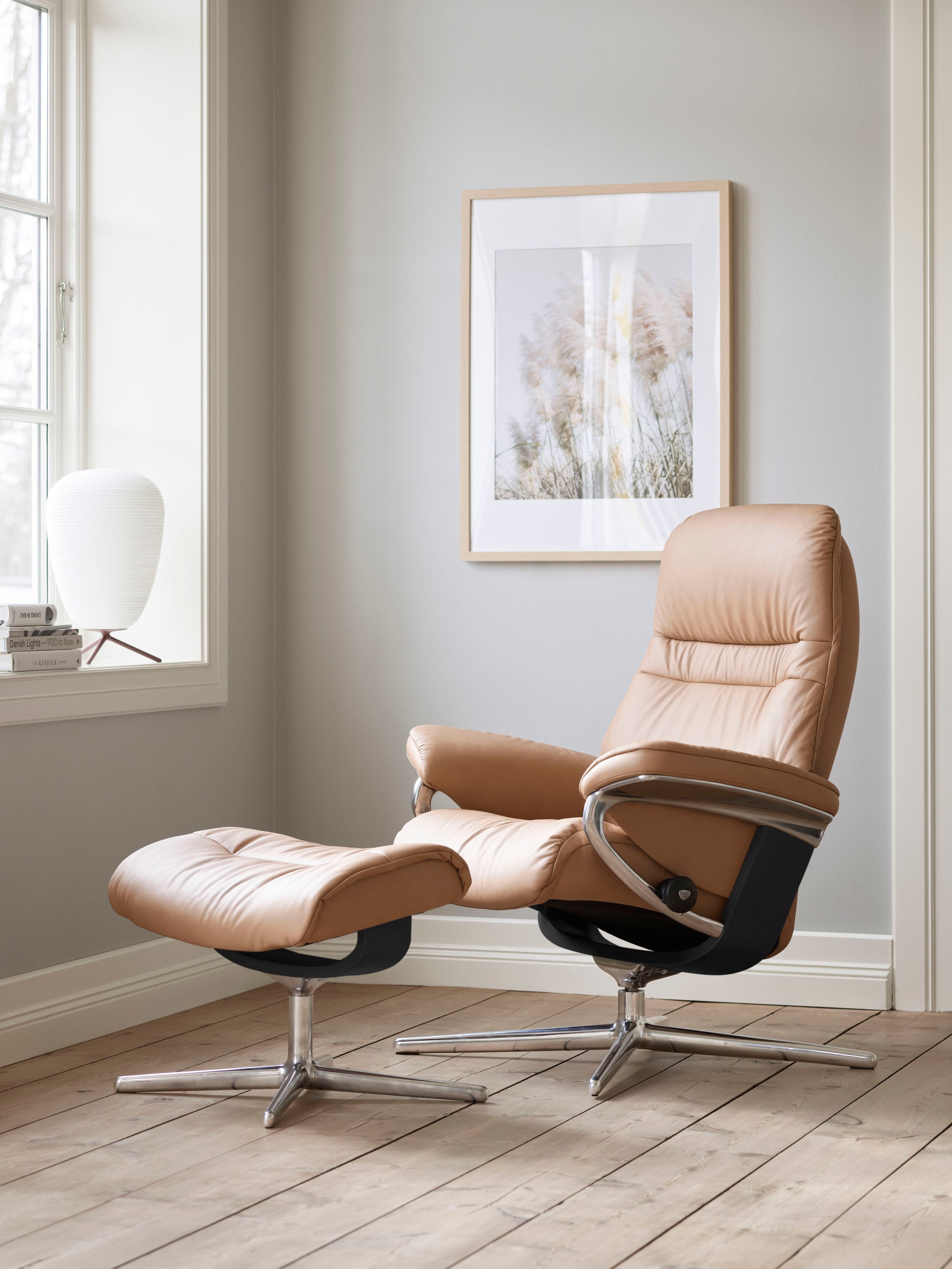 Stressless Relaxsessel "Sunrise" Set, Relaxsessel mit Hocker, mit Hocker, m günstig online kaufen