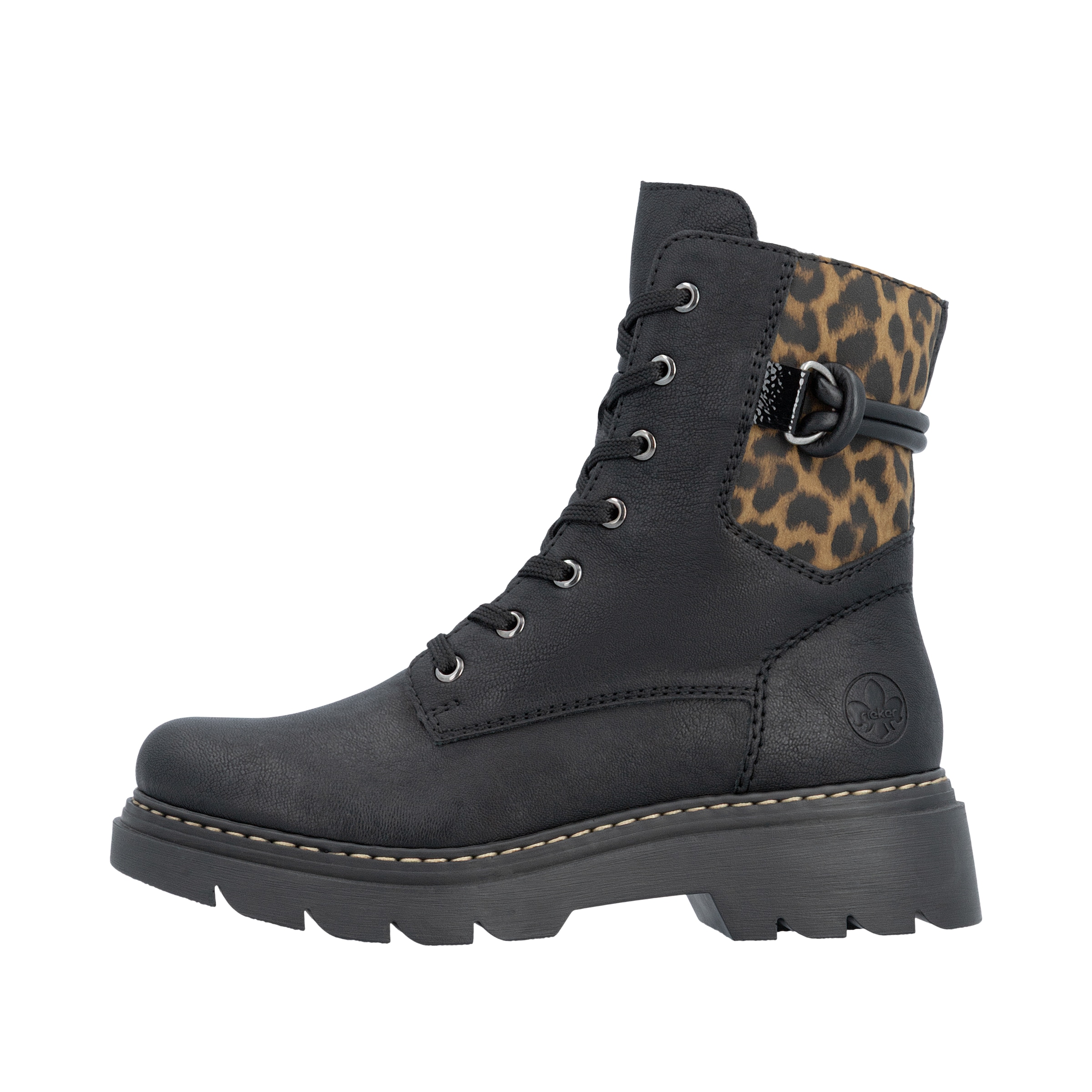 Rieker Schnürboots  Schnürstiefelette, Winterboots mit Warmfutter