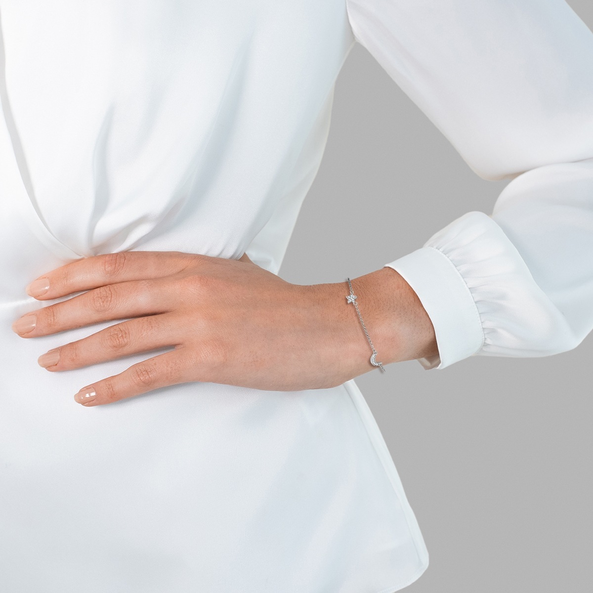 Rafaela Donata Gliederarmband »RD482«, (1 tlg.), aus Sterling Silber