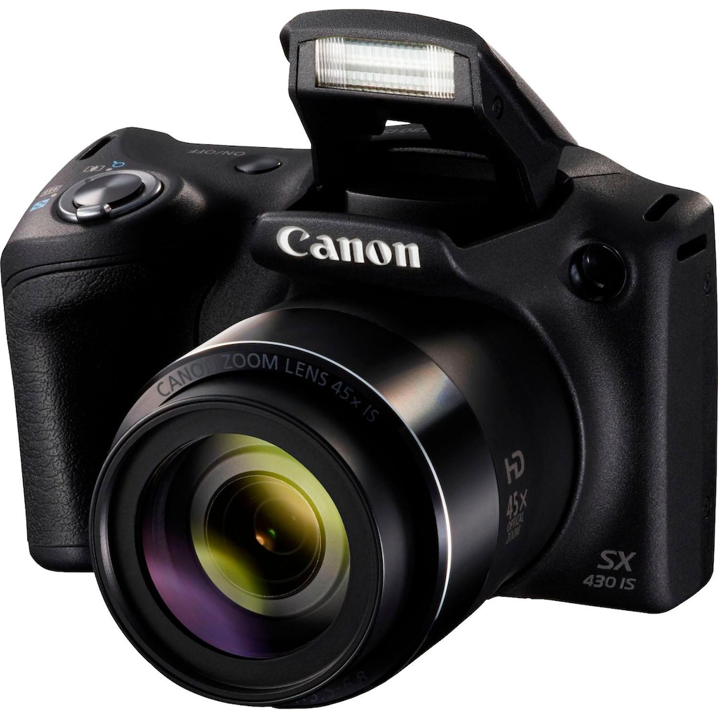 Canon Bridge-Kamera »PowerShot SX430 IS«, 20 MP, 45 fachx opt. Zoom, NFC-WLAN (Wi-Fi)