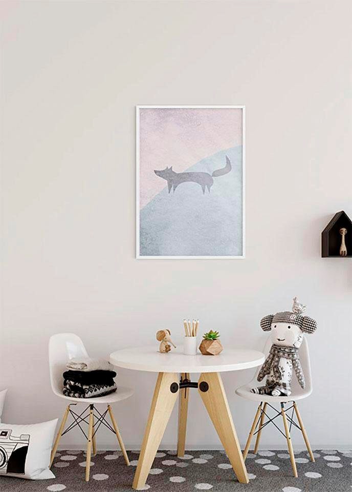 Komar Bild »Wild and Free Fox«, Tiere, (1 St.), Wandbild zur Dekoration - ohne Rahmen
