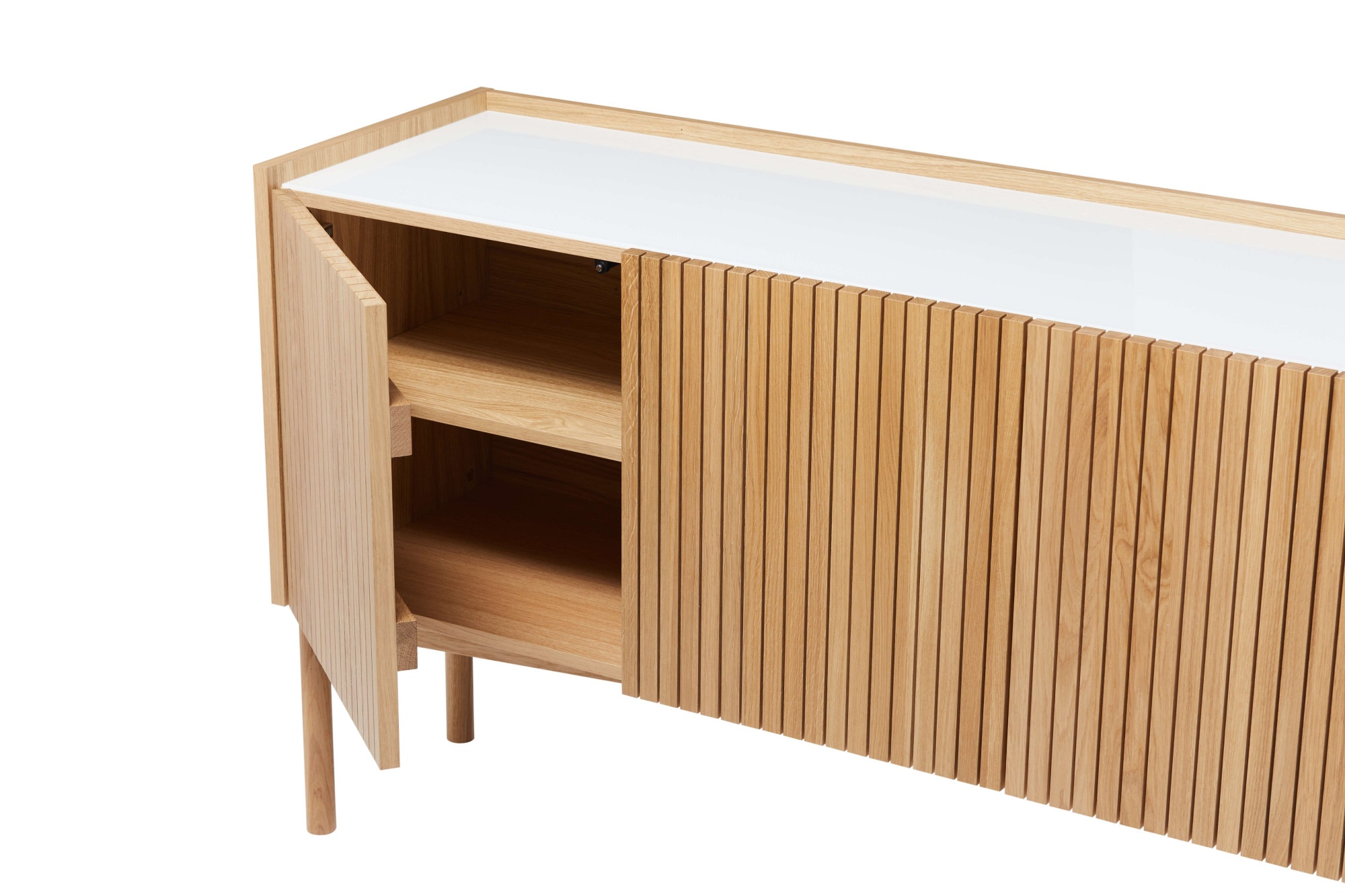 Woodman Sideboard »Bottrup«, Breite 177,5 cm, viel Stauraum, verstellbare Einlegeböden