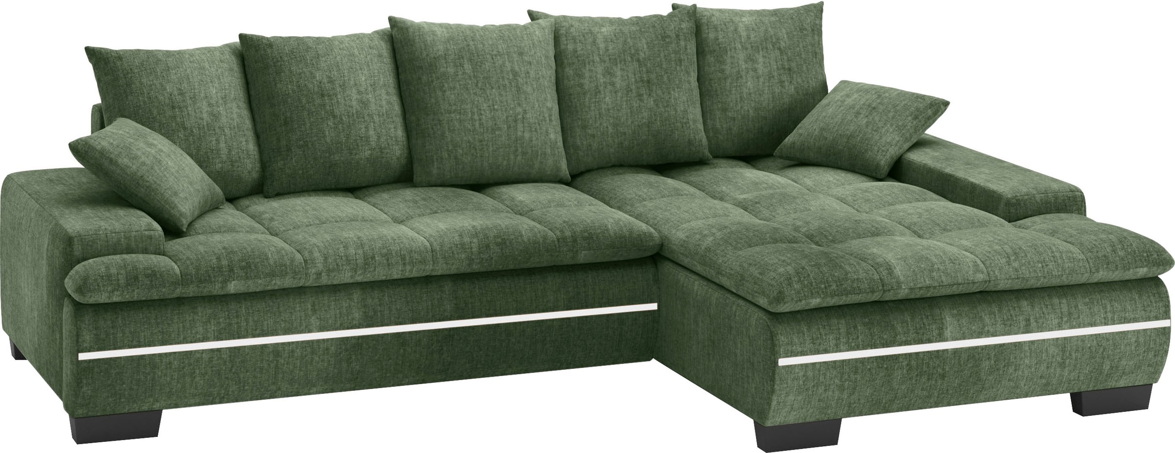 Mr. Couch Ecksofa »Haiti II, L-Form«, RGB-LED Beleuchtung, wahlweise mit Ka günstig online kaufen