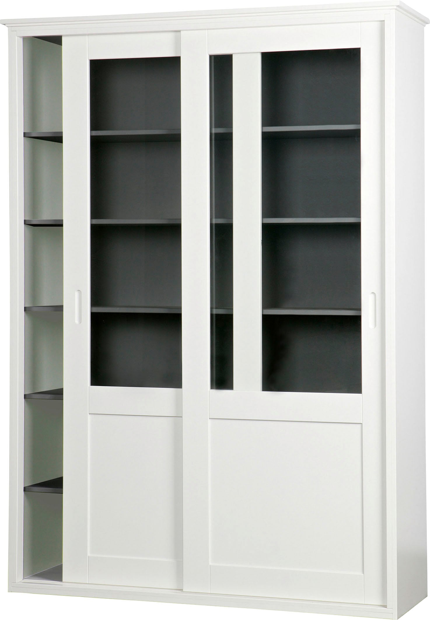 WOOOD Vitrine »Vince«, aus massive Kiefer, Breite 147 cm