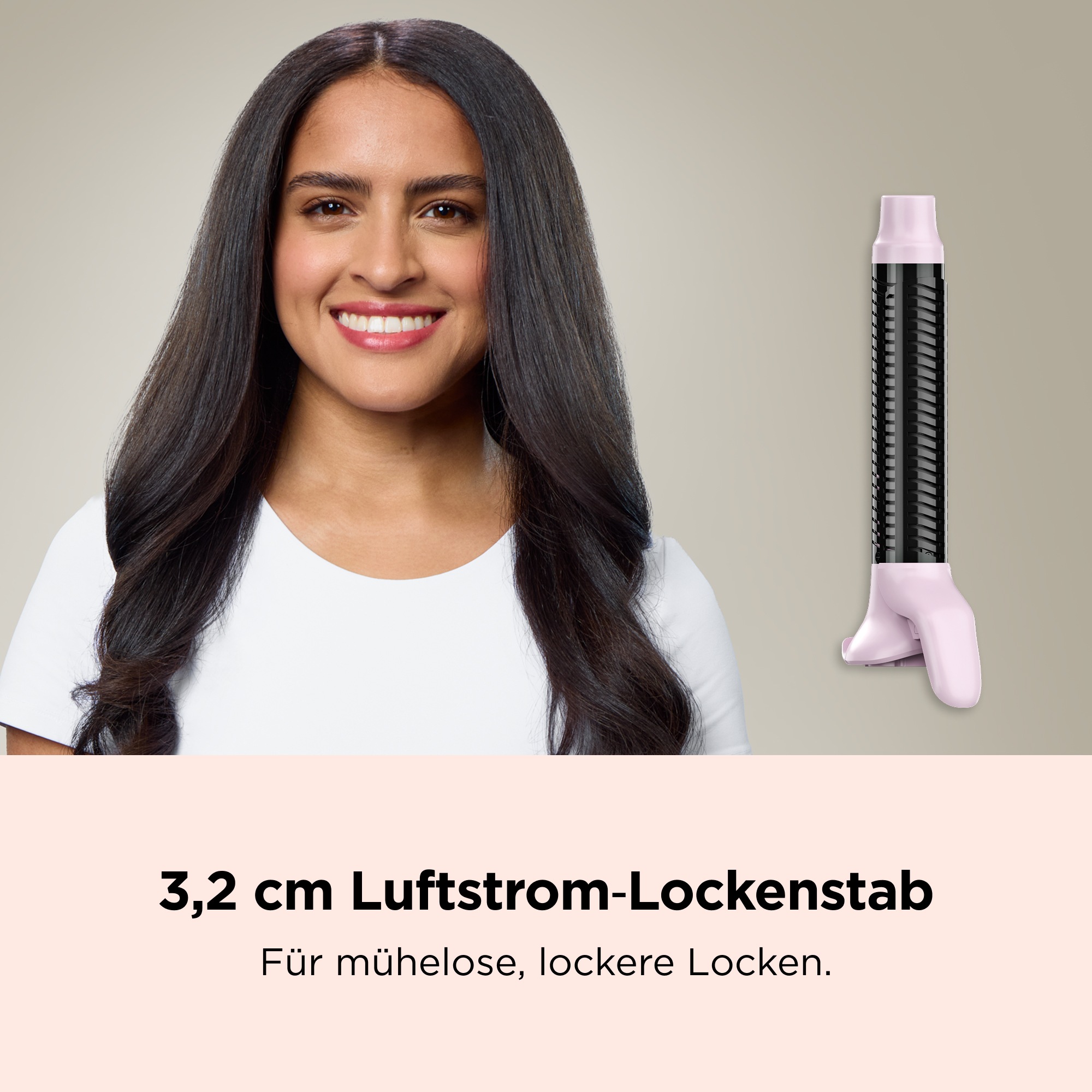 Revlon »One‑Step™ 5‑in‑1 Multi Air Styler Pink Titanium Edition, RVDR5376E« 5 Aufsätze Unbegrenzte Möglichkeiten dank 5 hochwertiger Stylingköpfe, mit Tasche