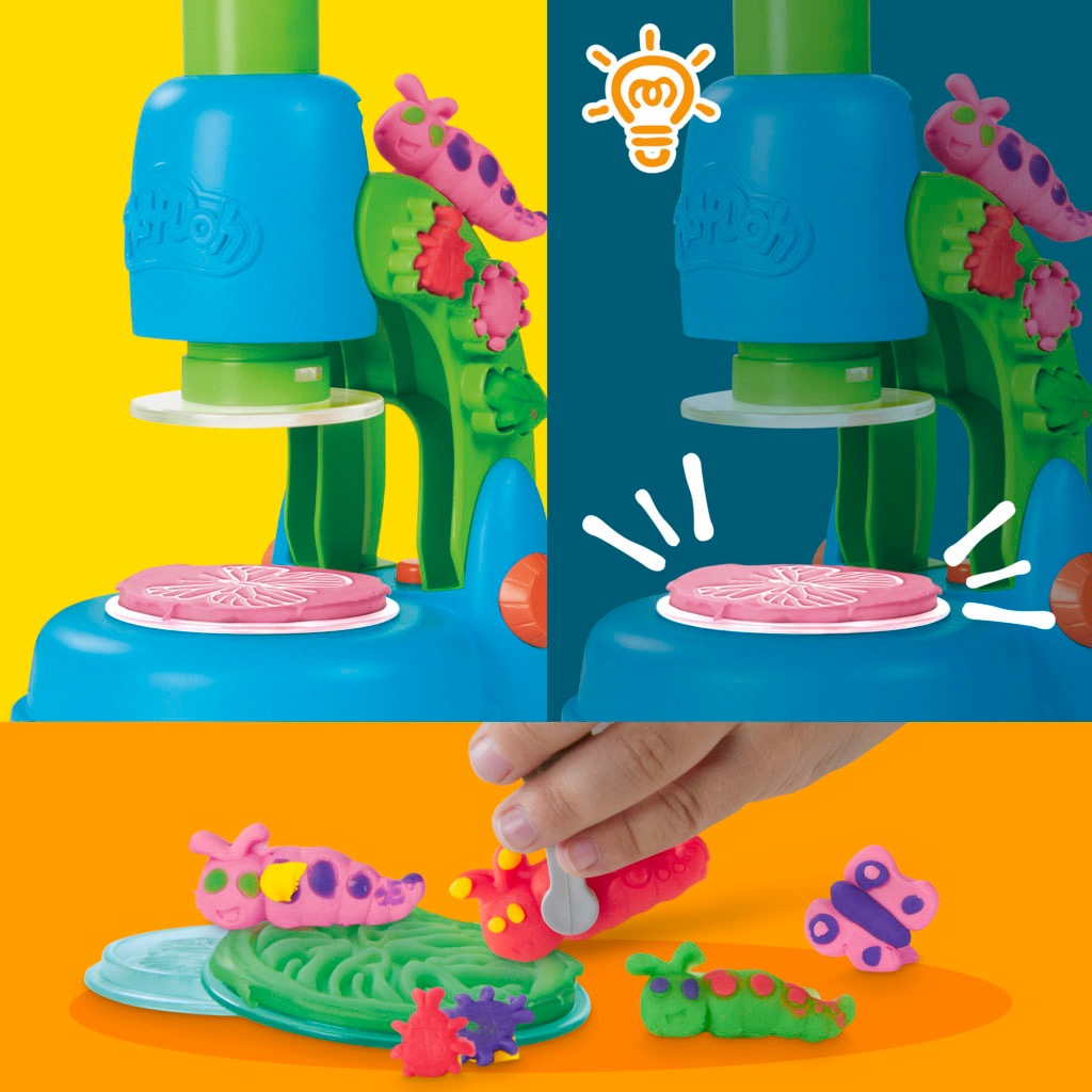 Hasbro Knetform-Set »Play-Doh, Mikroskop mit Licht«