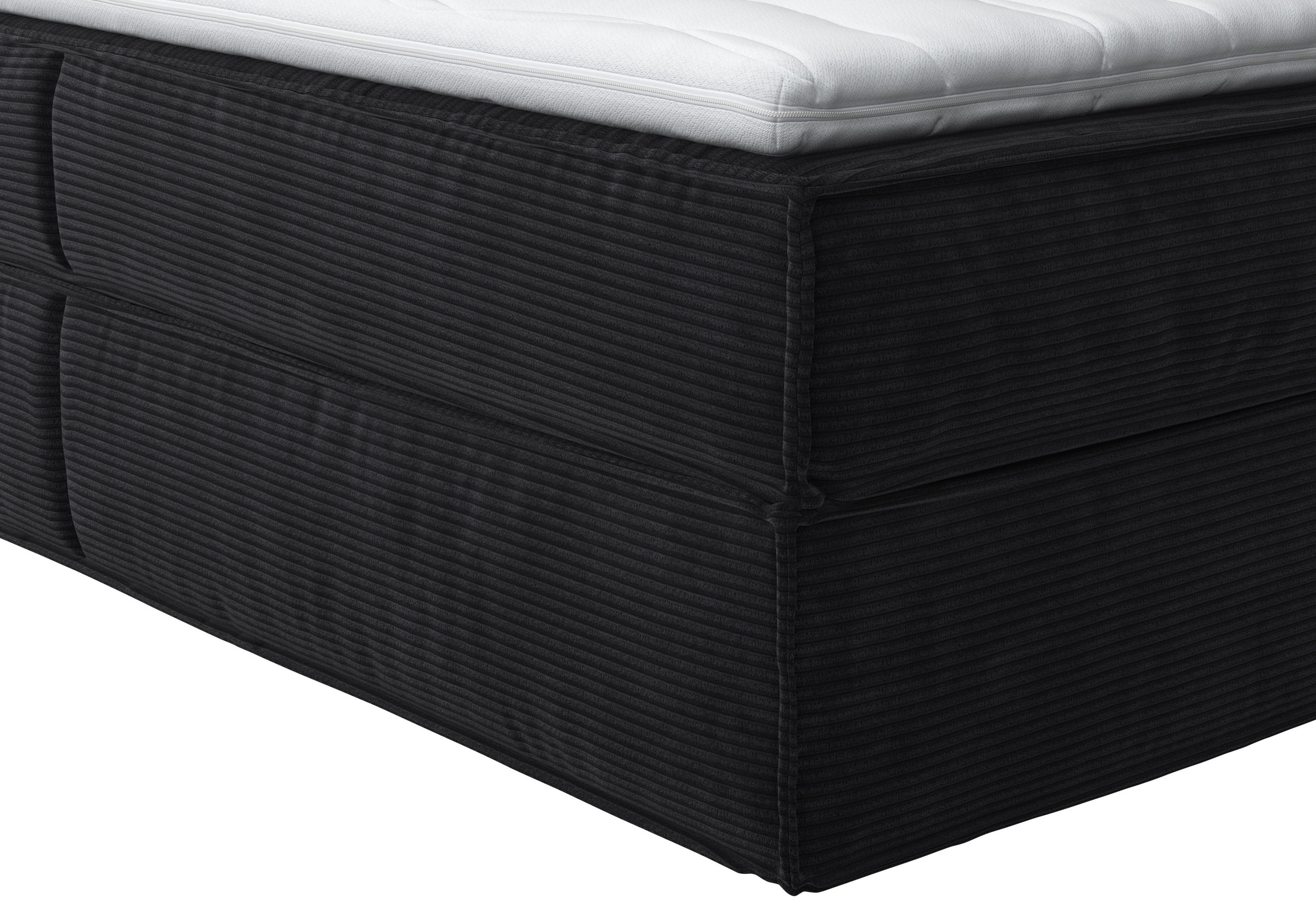Home affaire Boxspringbett »Milano«, Boxbett inkl. Topper, 2 Matratzen, Härtegrade H2, H3 und H4 wählbar