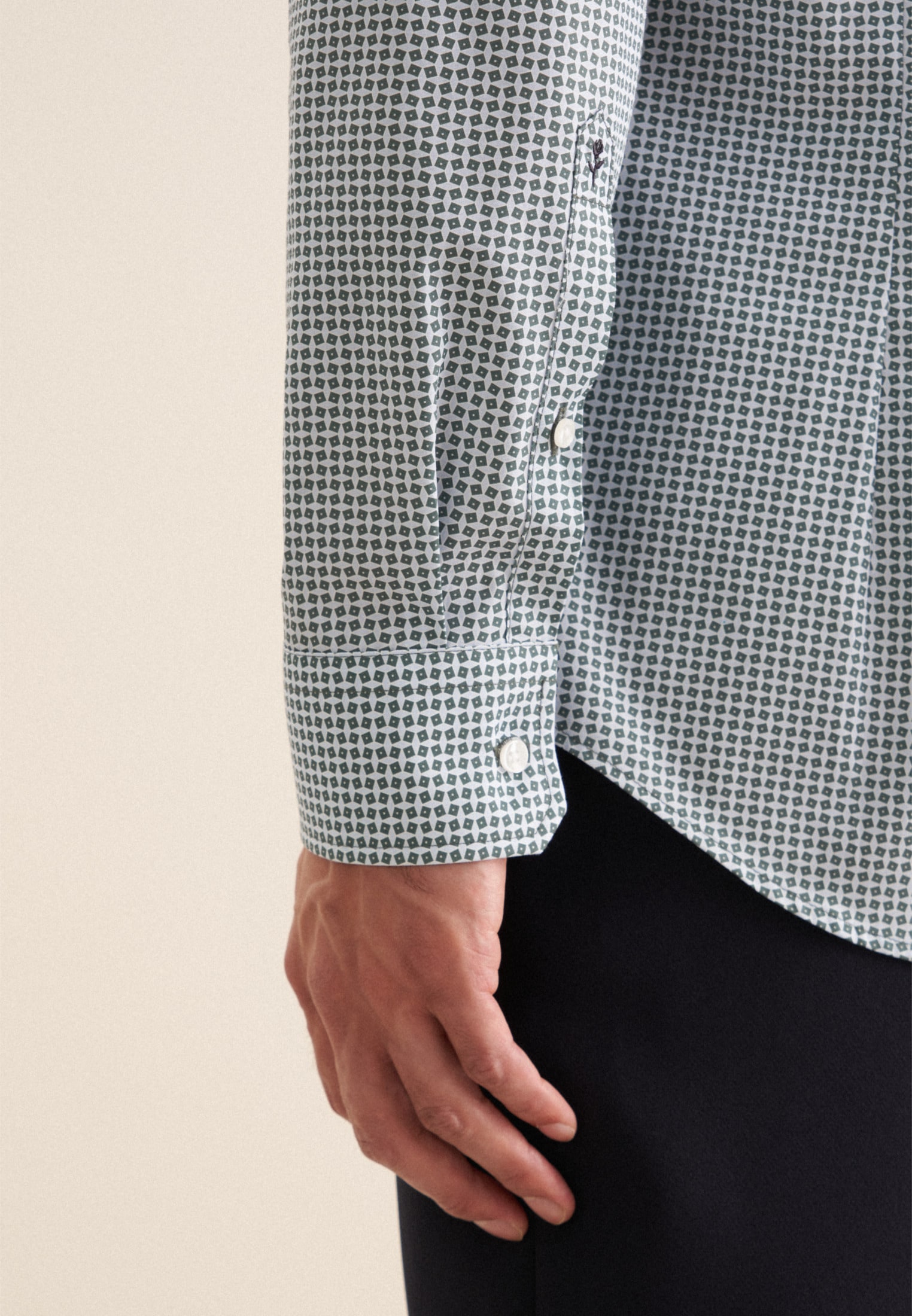 seidensticker Businesshemd »X-Slim« X-Slim 1/1 Kentkragen Druck