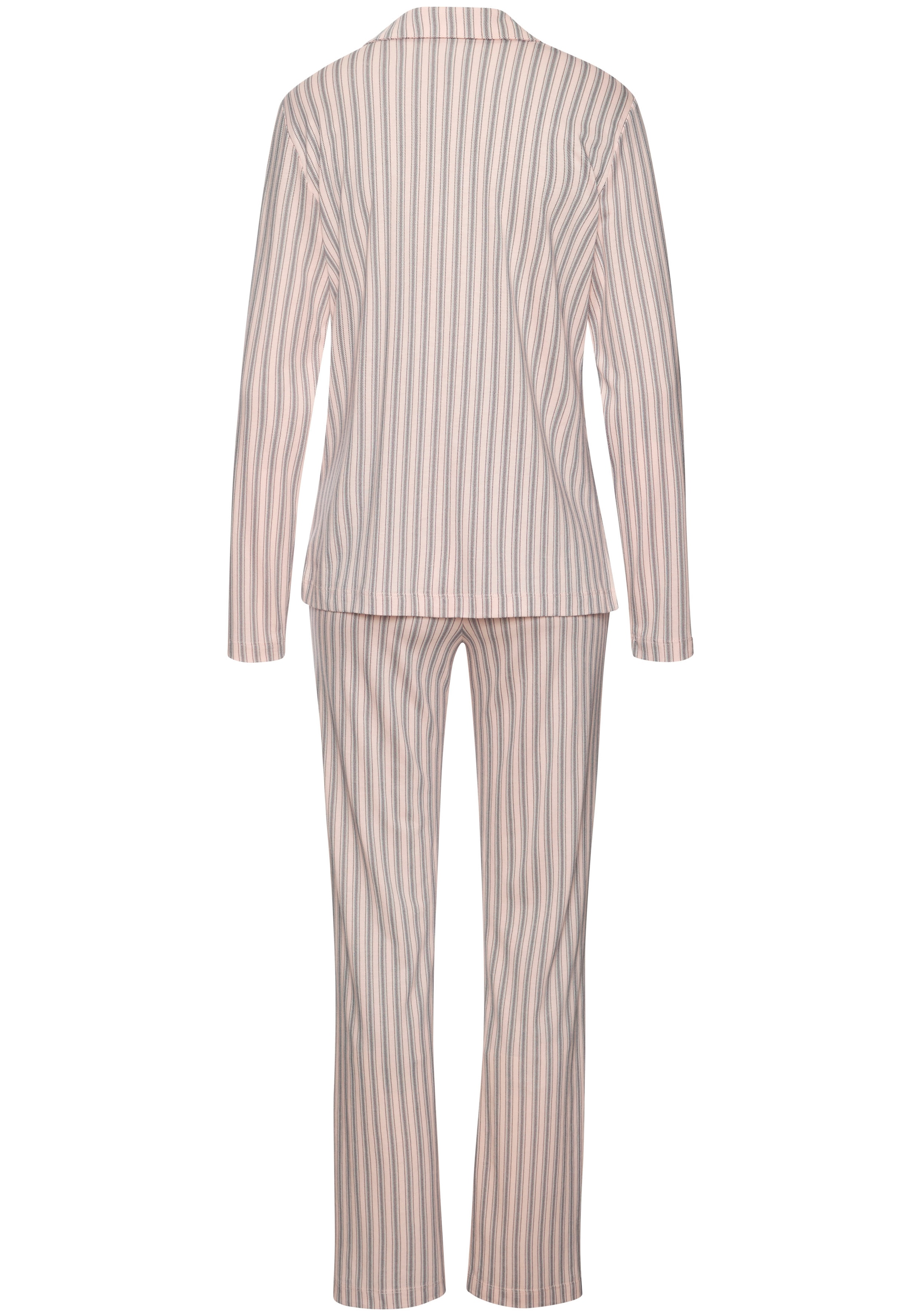 s.Oliver Pyjama, (Set, 2 tlg.), im klassischen Stil