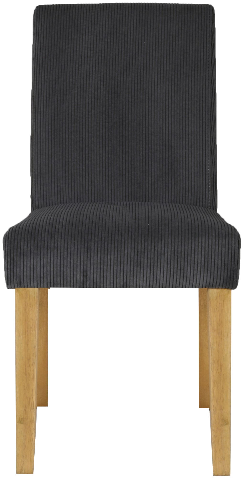 Home affaire Esszimmerstuhl »Winikon, TOPSELLER!«, (Set), 2 St., Cord, Massivholzgestell, moderner Cordbezug, bequem gepolstert