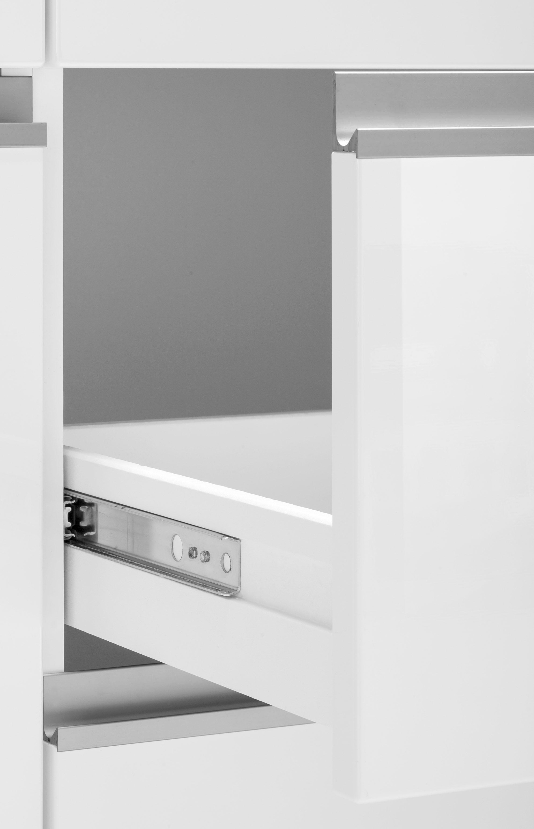 KOCHSTATION Küchenzeile »KS-Ohio«, mit E-Geräten, Breite 330 cm