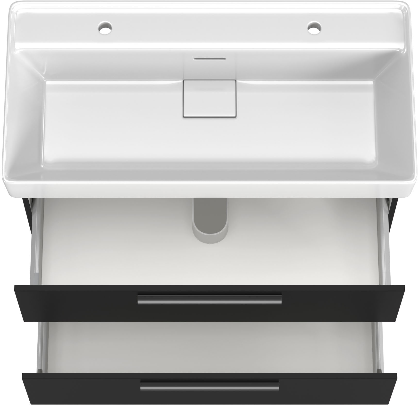 welltime Badmöbel-Set »SALVADA, 3tlg-Set, gedämpfte Scharniere, Softclose, Keramikbecken« Maße (B/T/H): 140/47,5/200 cm, 