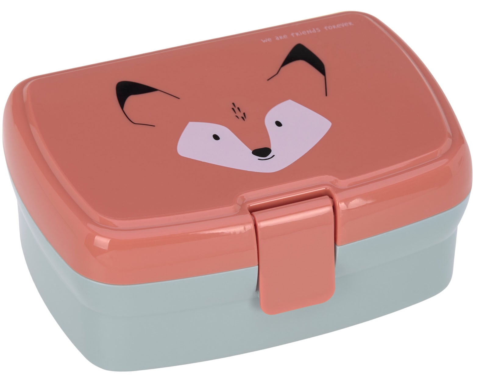 LÄSSIG Lunchbox »About Friends, Fuchs«, (Set, 2 tlg.), mit Trinkflasche