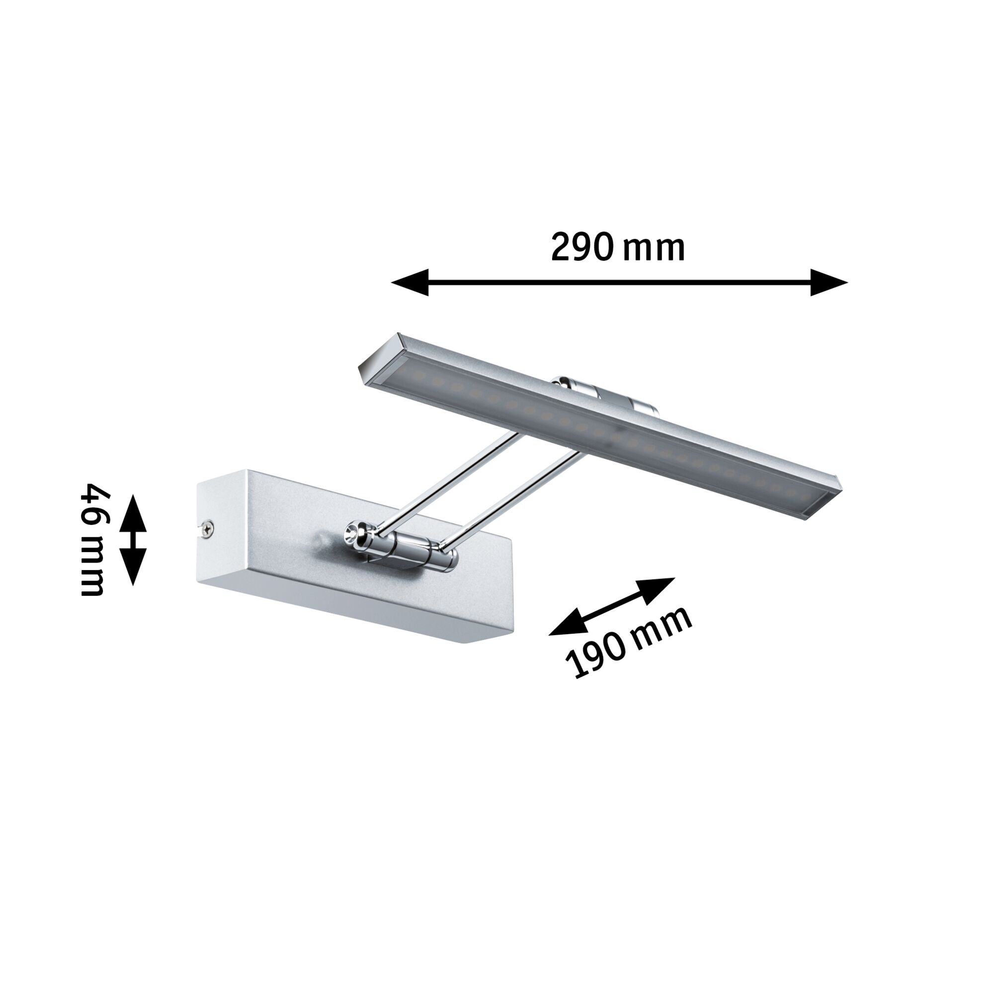 Paulmann LED Bilderleuchte »Beam«