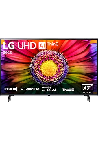 LED-Fernseher »43UR80006LJ«, 109 cm/43 Zoll, 4K Ultra HD, Smart-TV