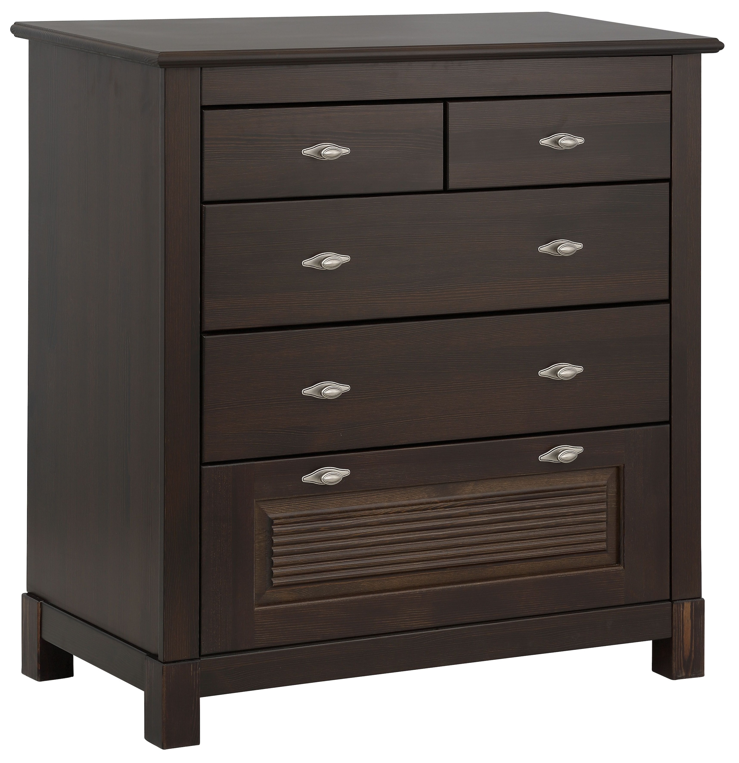 OTTO home Schubkastenkommode »Rauna« aus massiver Kiefer mit 5 Schubladen, günstig online kaufen