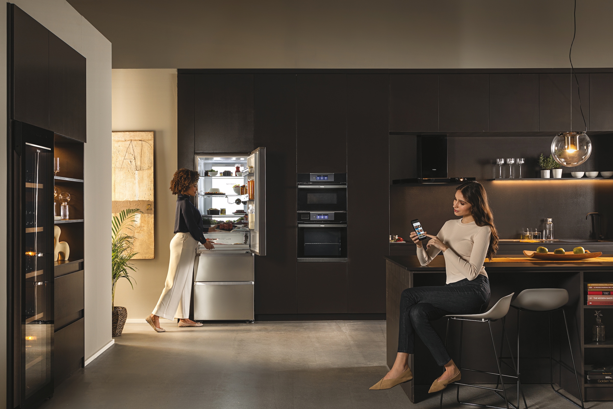 Haier Kühl-/Gefrierkombination 3D 70 SERIES 7 »HTW7720BNMM«
