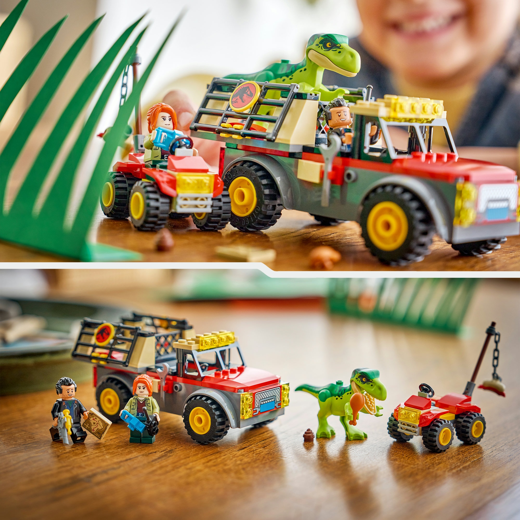LEGO® Konstruktionsspielsteine »Transporter für den Jungen T.Rex (77978), LEGO Jurassic World« Made in Europe