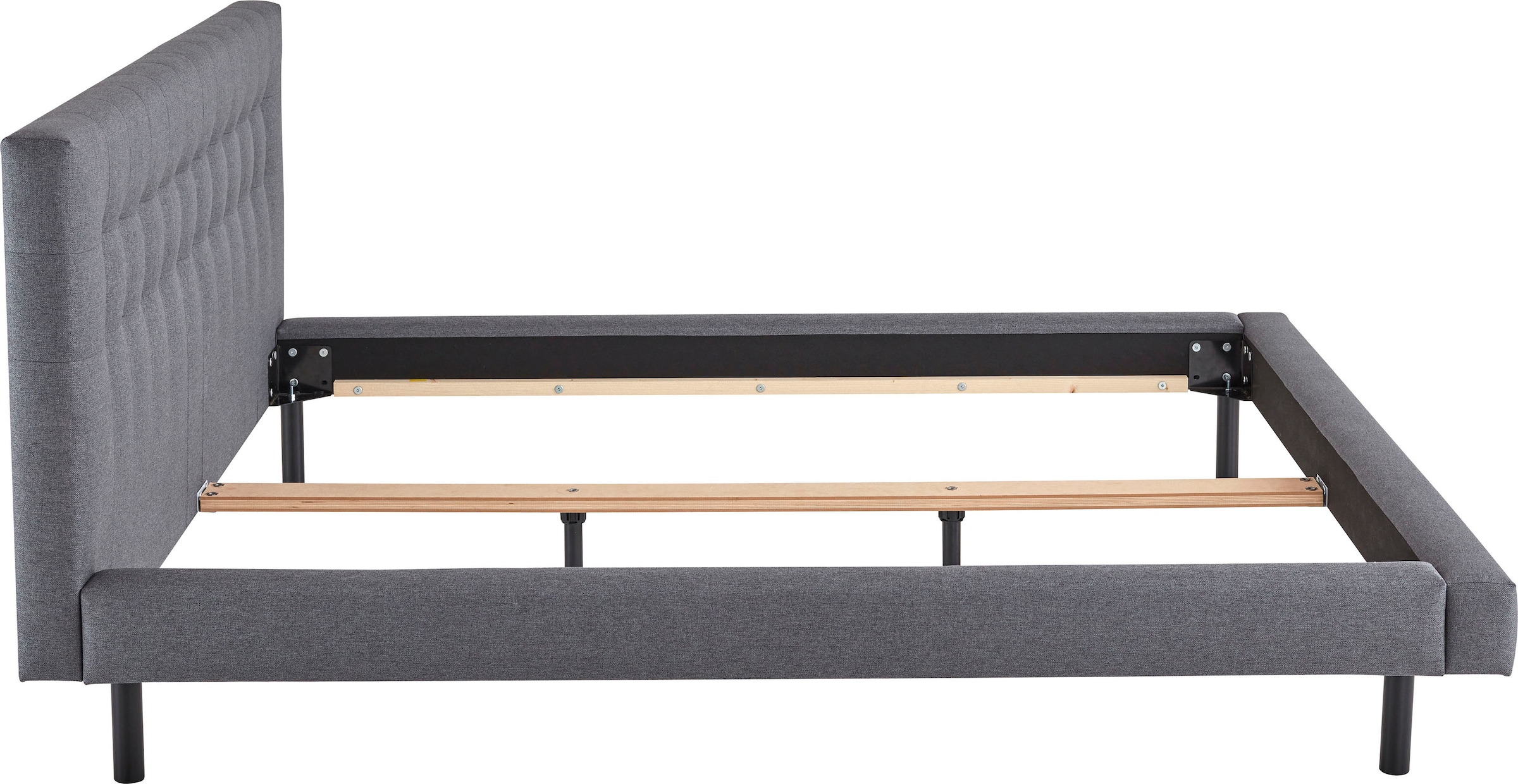 andas Polsterbett »Tobjörn«, Mit breitem Futon-Rahmen