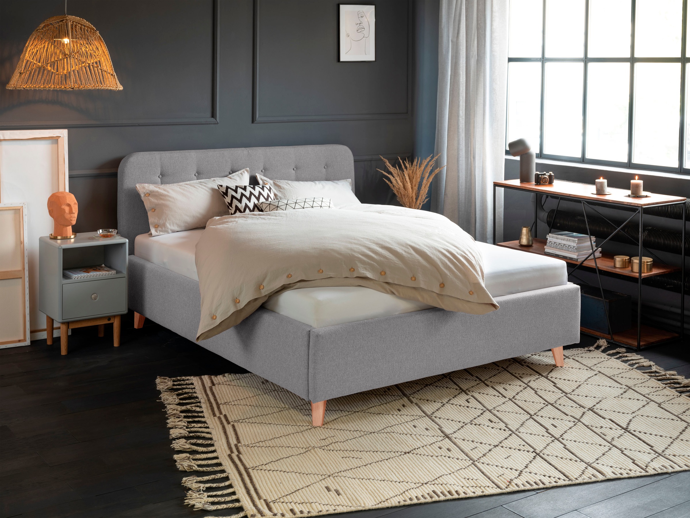 2. Bild von TOM TAILOR HOME Polsterbett »NORDIC BED«