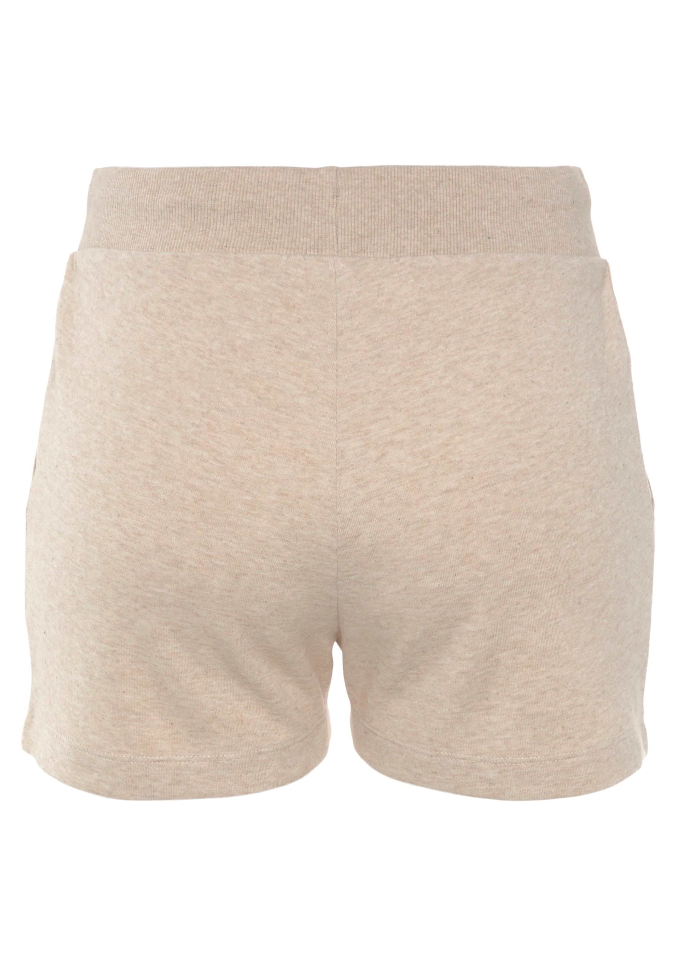 Bench. Loungewear Relaxshorts, mit kleiner glänzenden Logostickerei, Loungewear