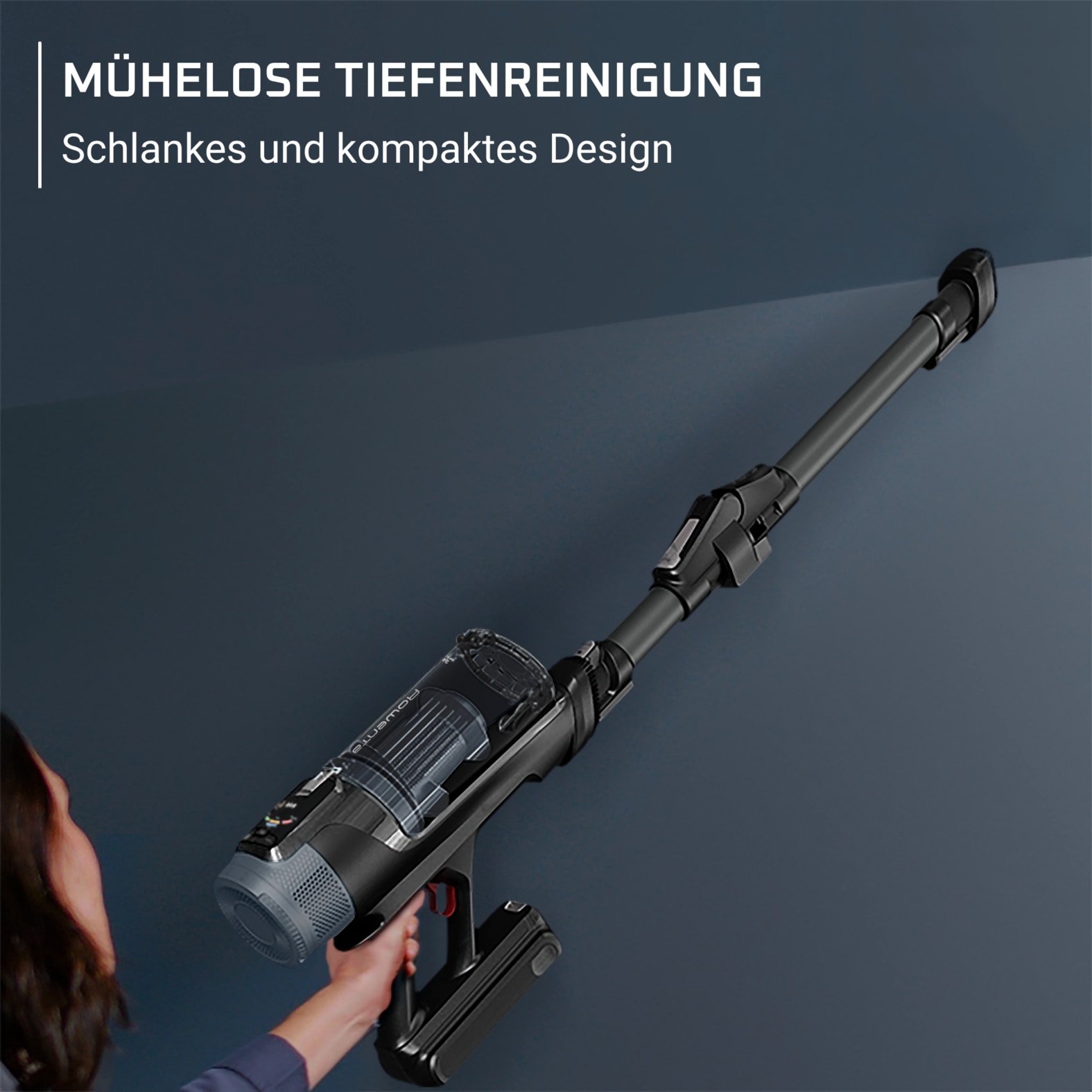 Rowenta Akku-Hand-und Stielstaubsauger »X-Force Flex 14.80 RH9B36« 240 AW, Smart Control Display, 90 Min. Autonomie, Flex-Technologie