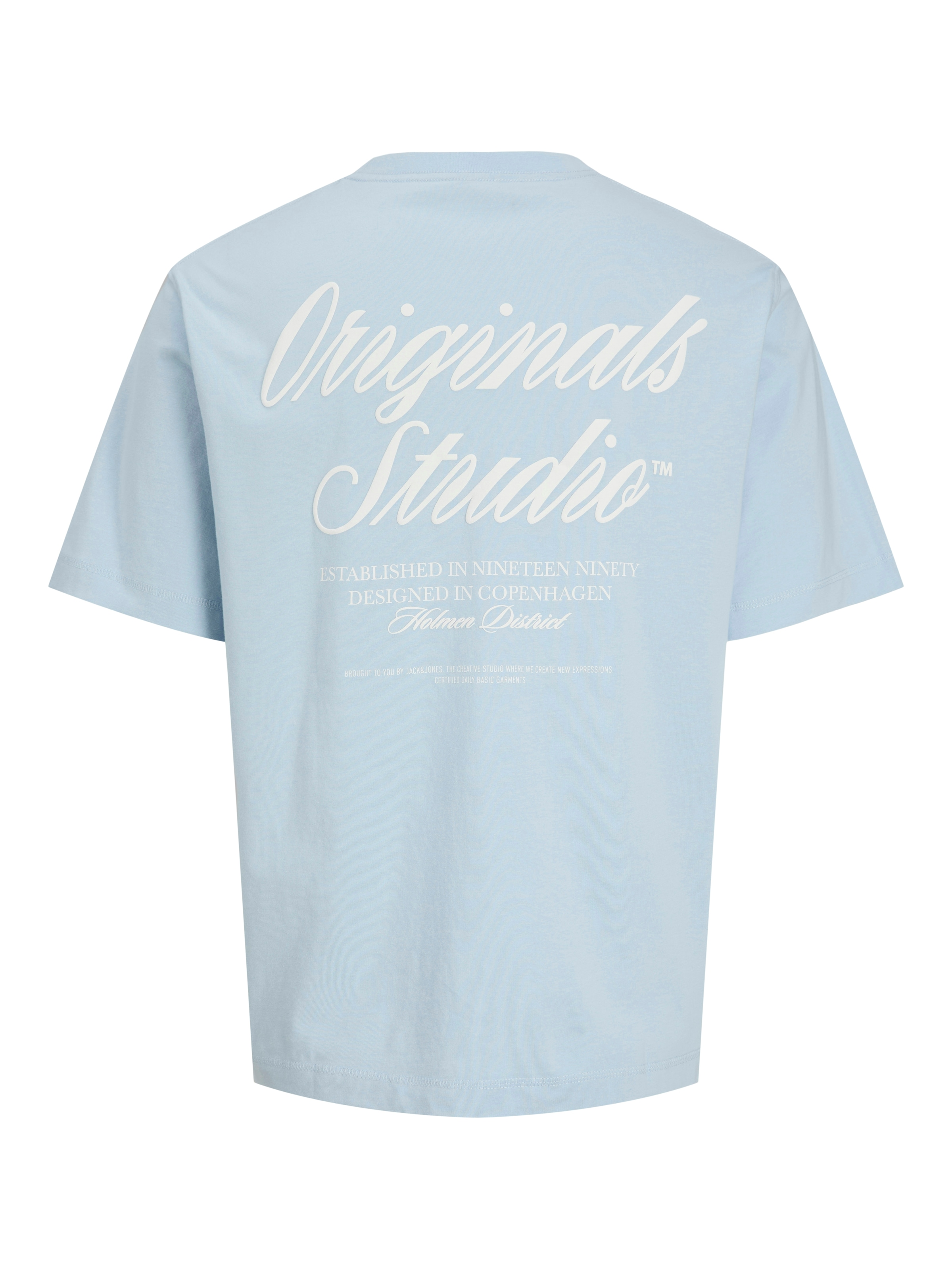 Jack & Jones Junior T-Shirt »JORNORREBRO TYPO TEE SS CREW NECK SN JNR«
