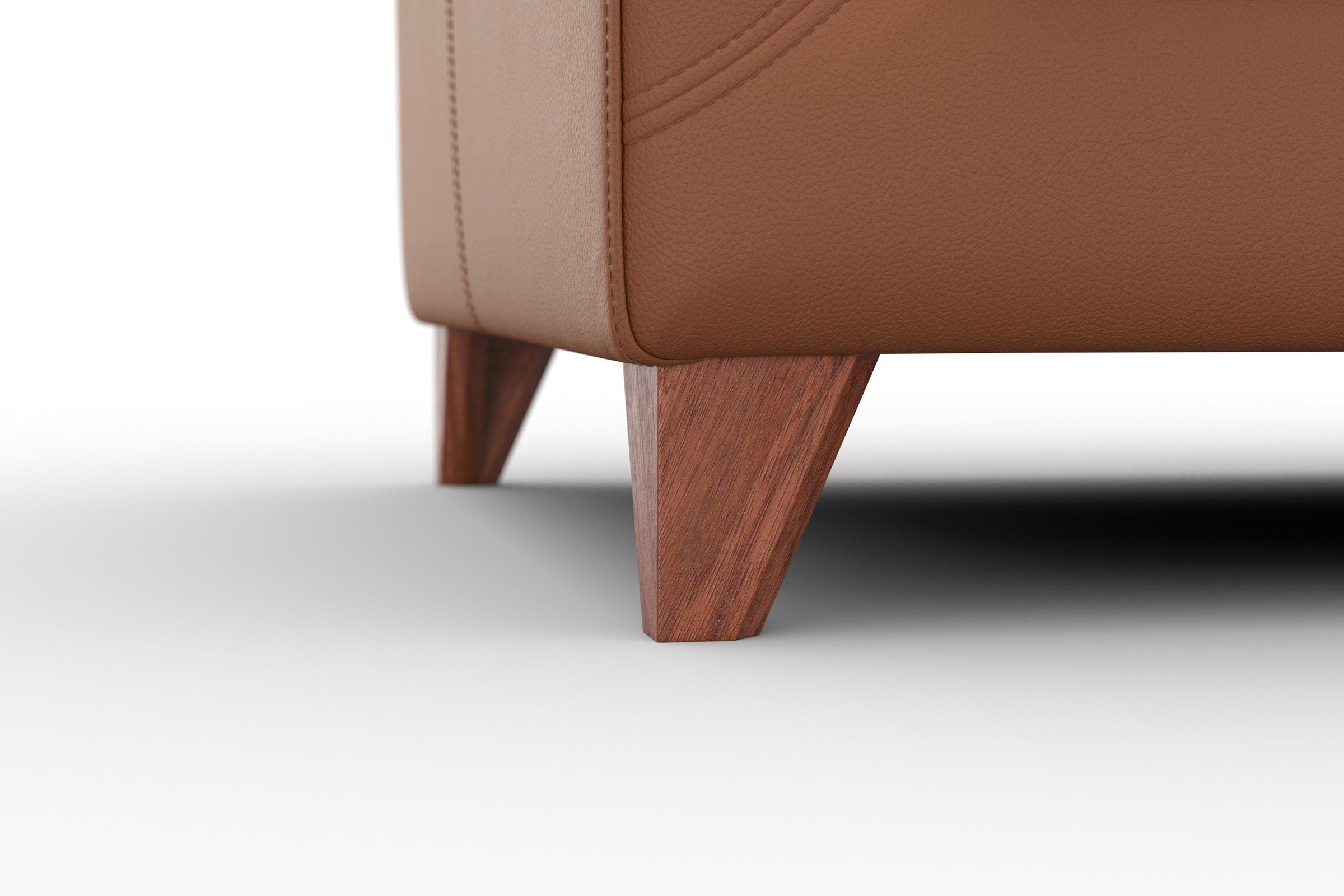 machalke® 3-Sitzer »amadeo«, Ledersofa mit geschwungenen Armlehnen, Breite 213 cm