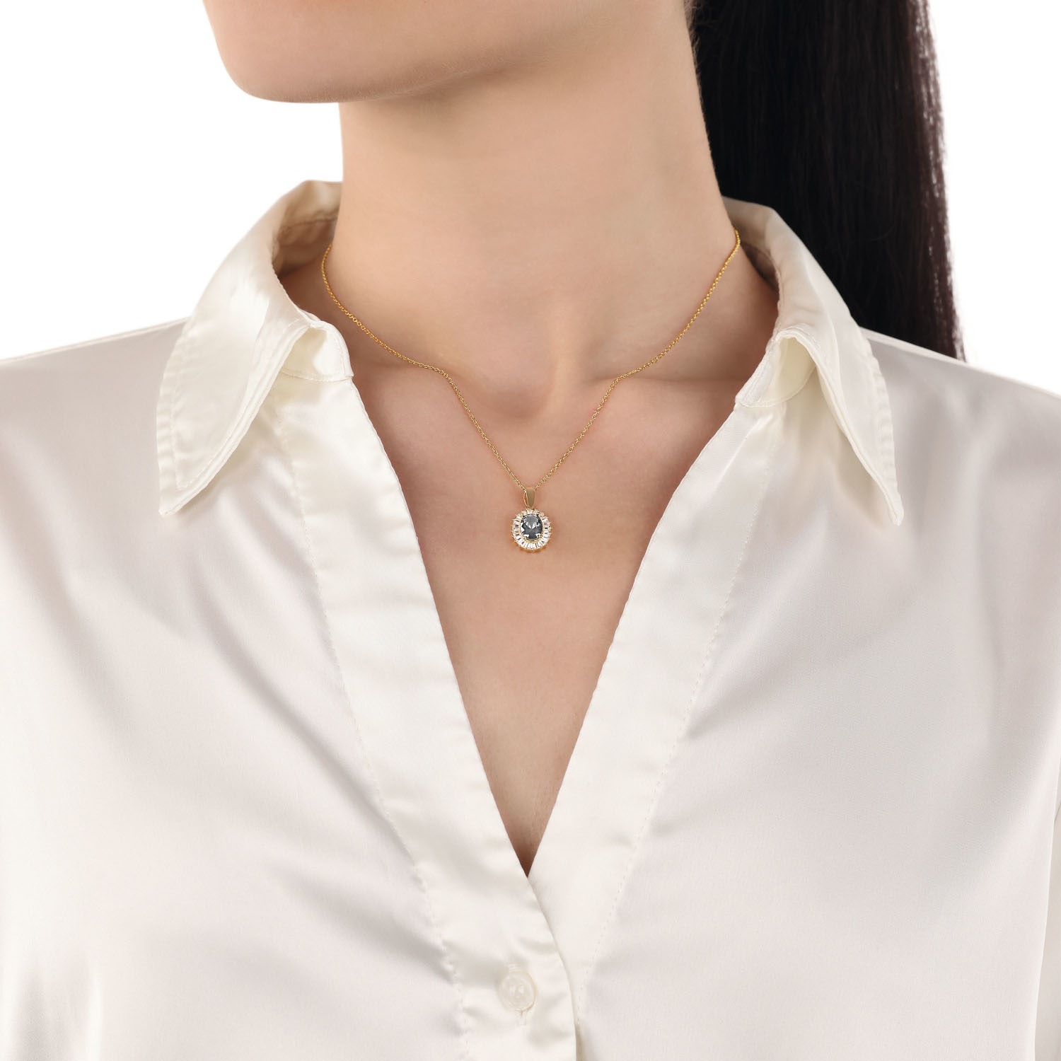 Amor Kette mit Anhänger »2039082«, mit Zirkonia (synth.)