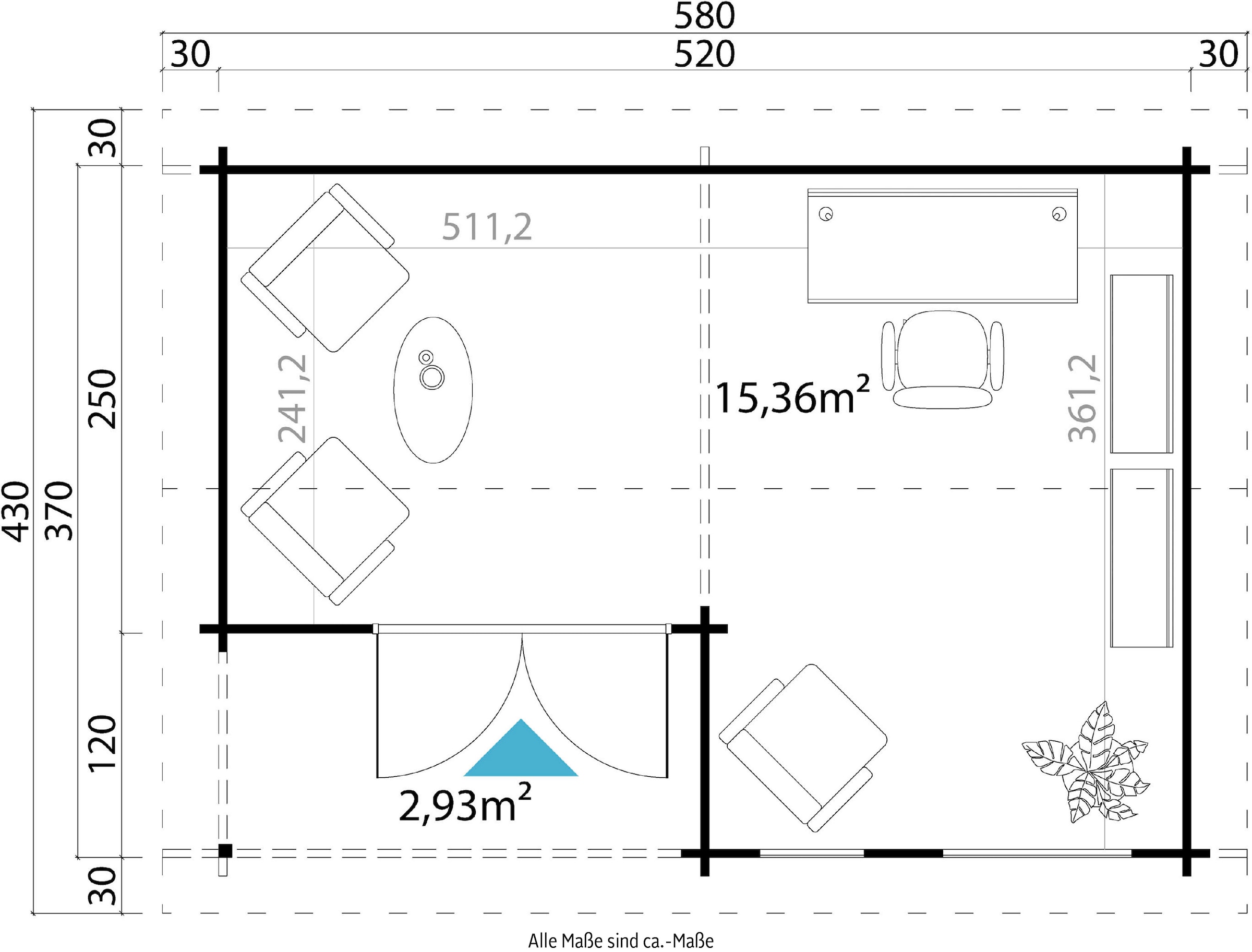 LASITA MAJA Gartenhaus »BRIGHTON«