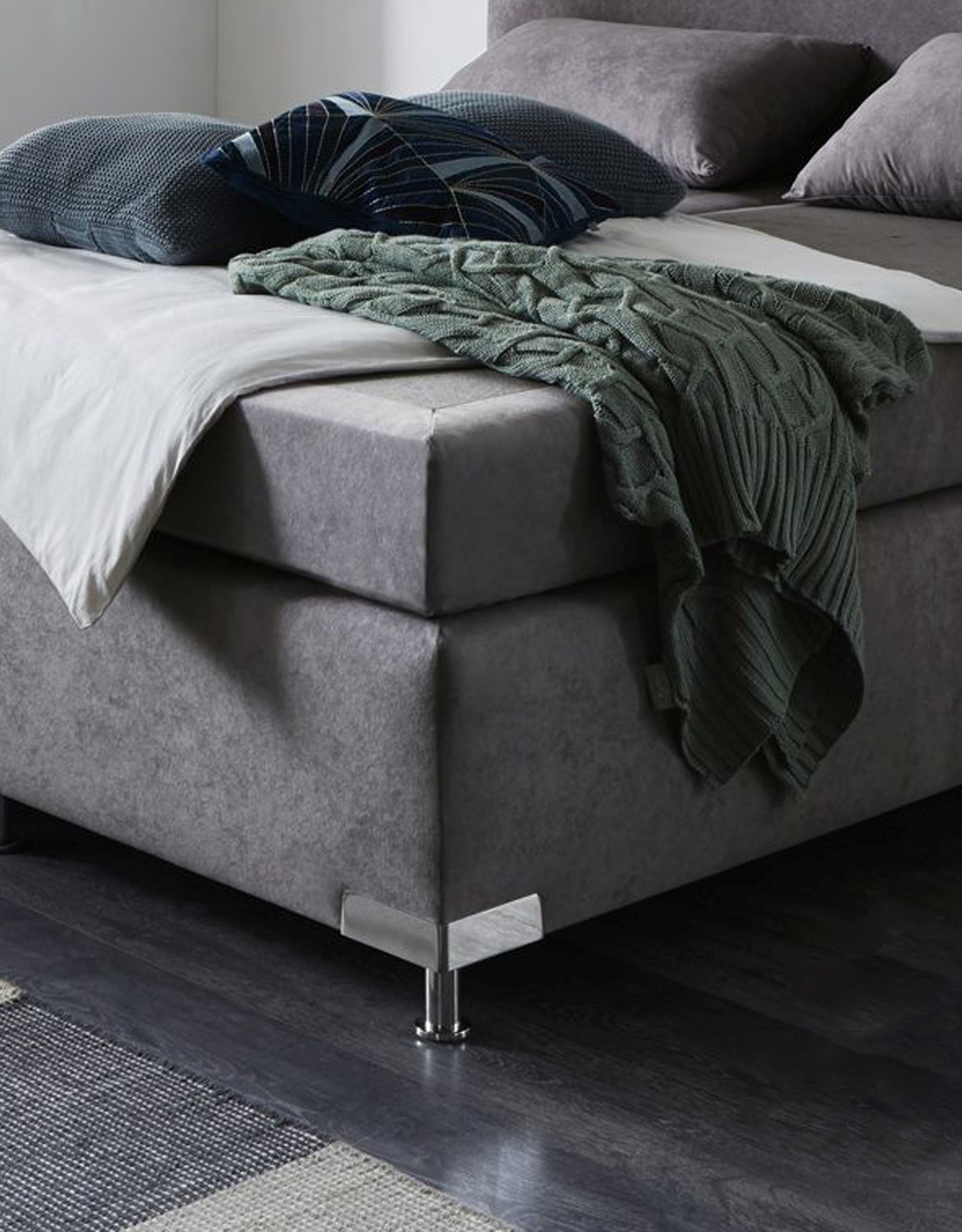 Westfalia Schlafkomfort Boxspringbett »Amsterdam«, (Optional mit Topper)