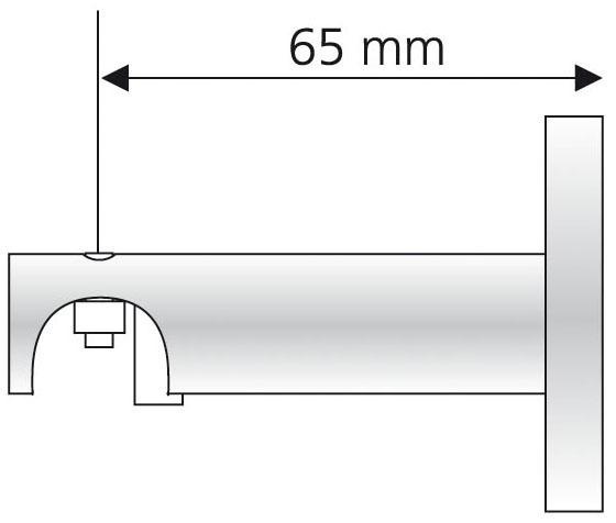 Liedeco Träger, (1 St.), für Gardinenstange Ø 16 mm günstig online kaufen