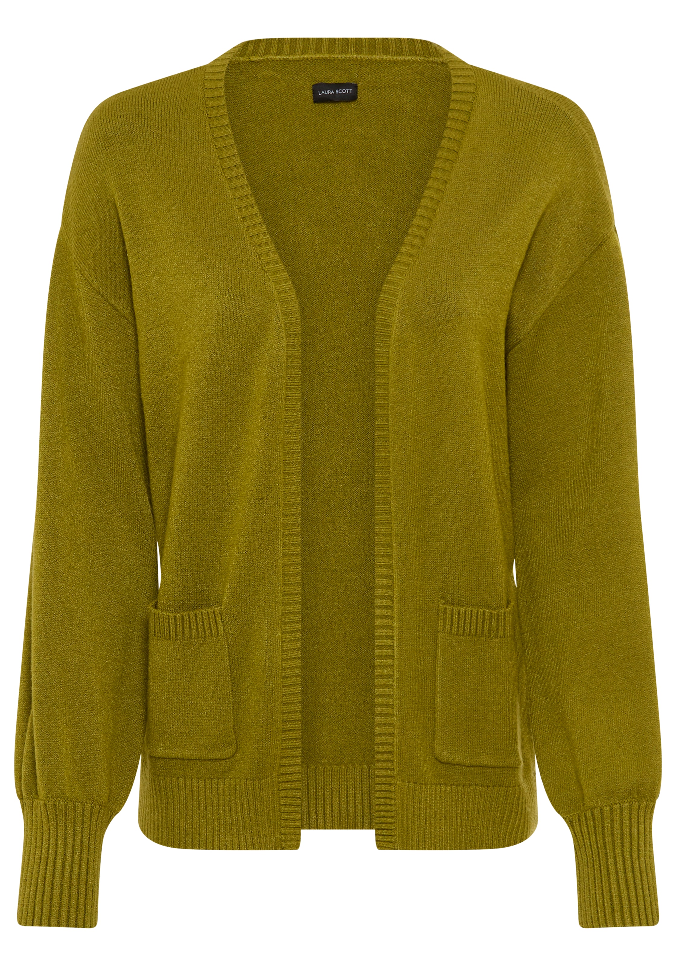 Laura Scott Strickjacke softer Übergangsstrick in lässiger, offener Form