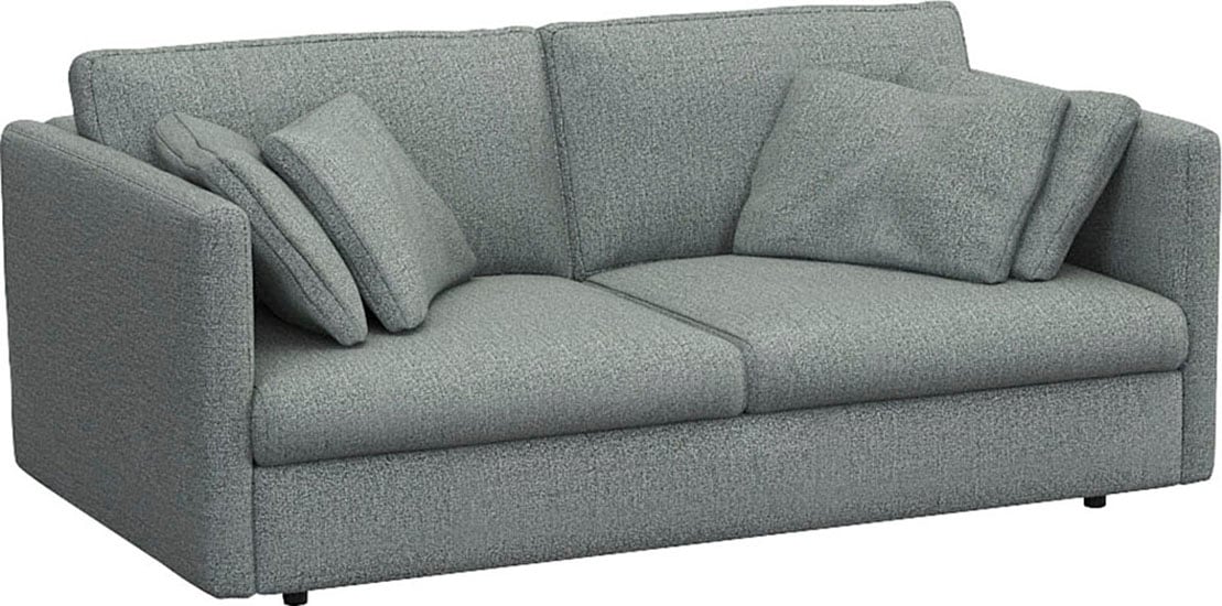 FLEXLUX 2,5-Sitzer »Lovane«, Weich & anschmiegsam, große Sitztiefe auf Kaltschaum, Dekokissen inkl.