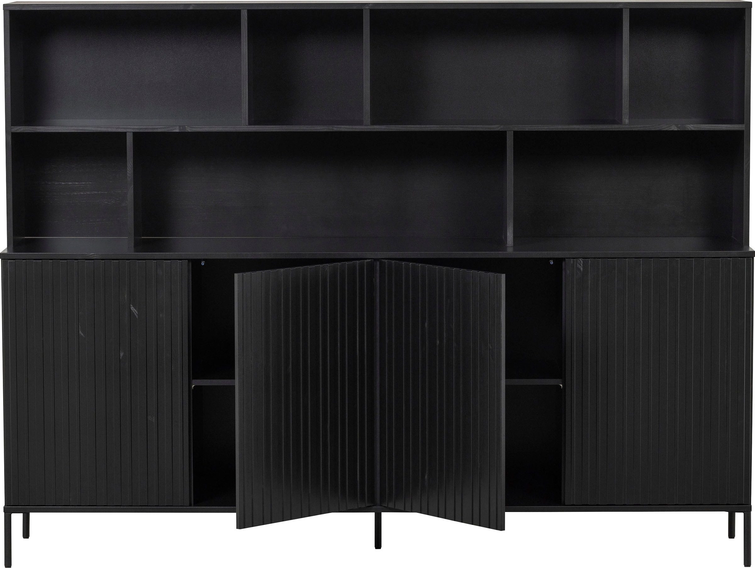 WOOOD Buffet »New Gravure«, mit viel Stauraum, Breite 200 cm