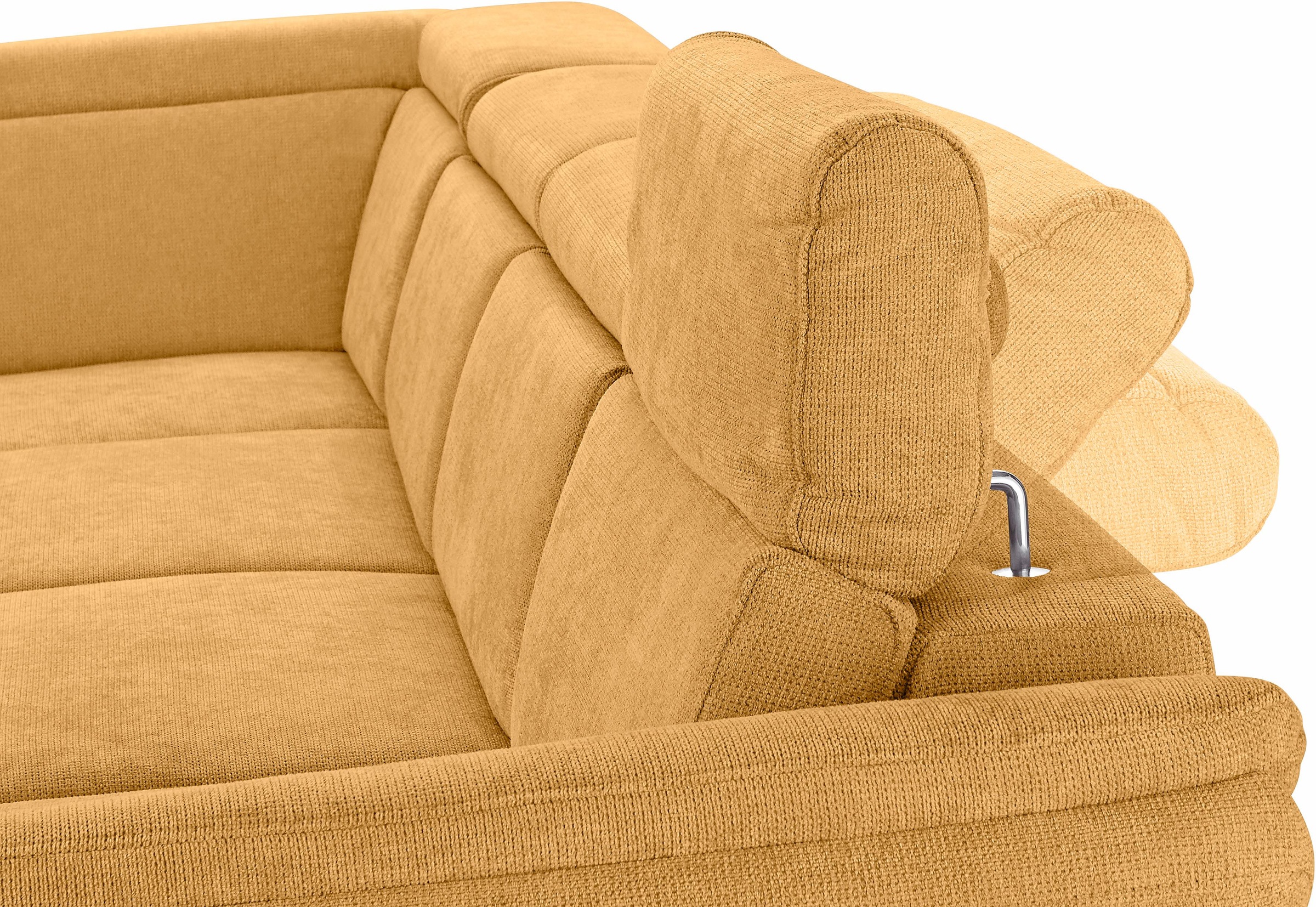 sit&more Wohnlandschaft »Avignon U-Form«, wahlweise mit Bettfunktion und Stauraum, inklusive Kopfteilverstellung