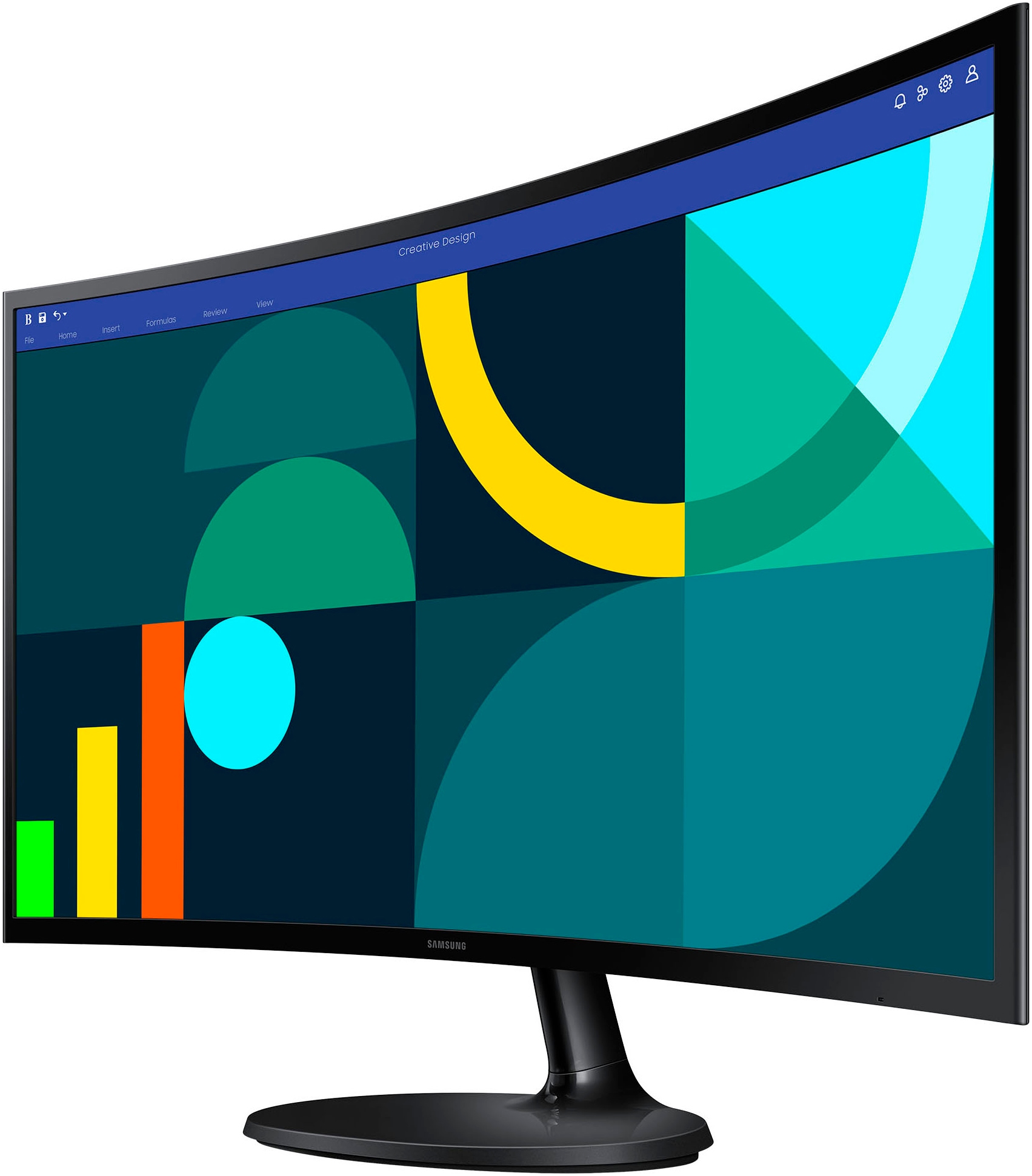 Samsung Curved-LED-Monitor »S27D360GAU«, 68 cm/27 Zoll, 1920 x 1080 px, Full HD, 4 ms Reaktionszeit, 100 Hz